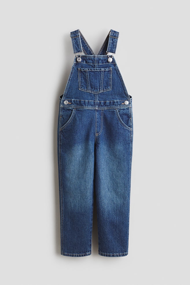 Salopette en denim - Bleu denim/Bleu denim/Bleu denim clair/Bleu denim clair - 1