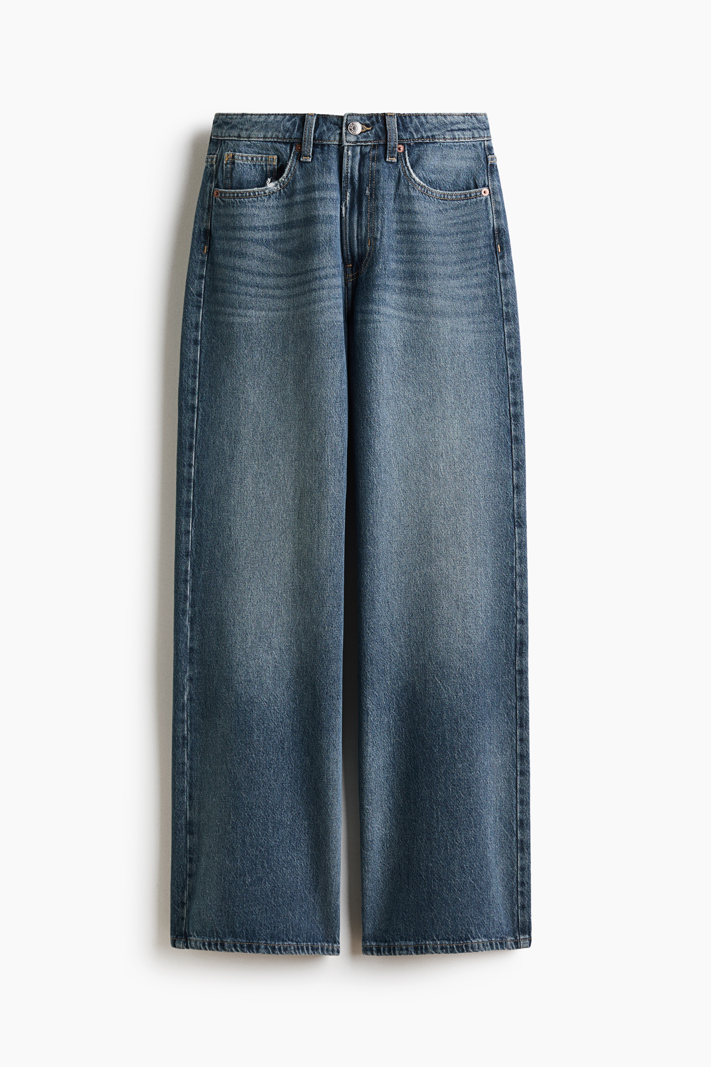 Wide High Waist Jeans - Mörk denimblå/Mörkbrun/Marinblå denim/Mörk denimblå/Mörk denimblå/Tvättad svart/Mörk denimblå/Denimblå/Denimblå/Denimgrå/Vit/Ljus denimblå