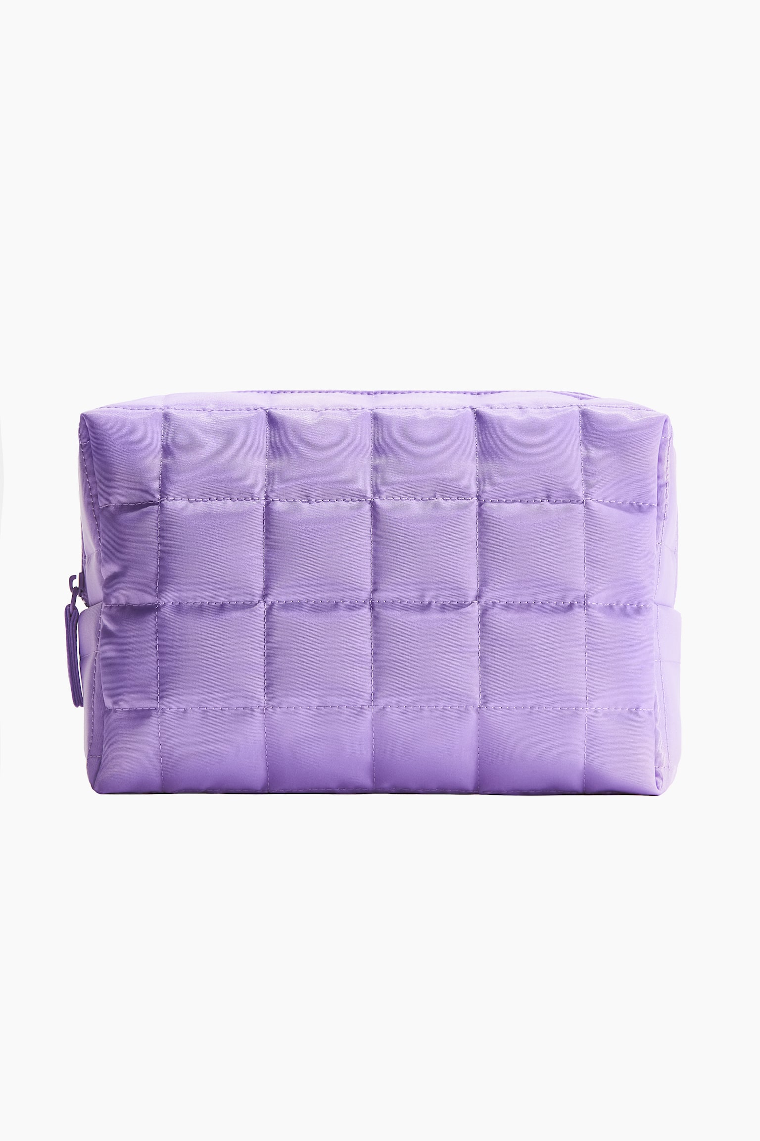 Quilted wash bag - Lilac - 1