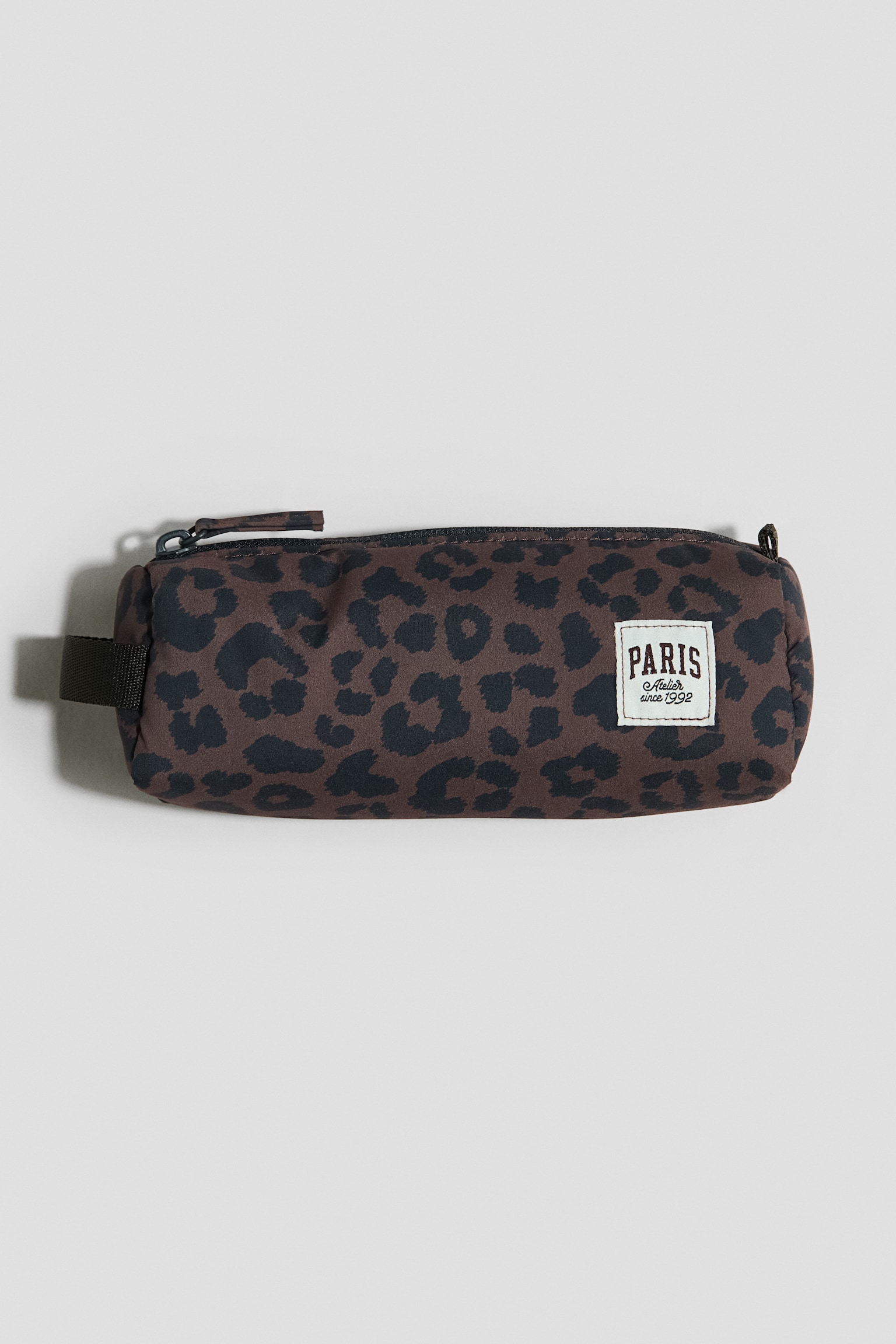 Printed pencil case - Коричневий/леопардовий принт - 1