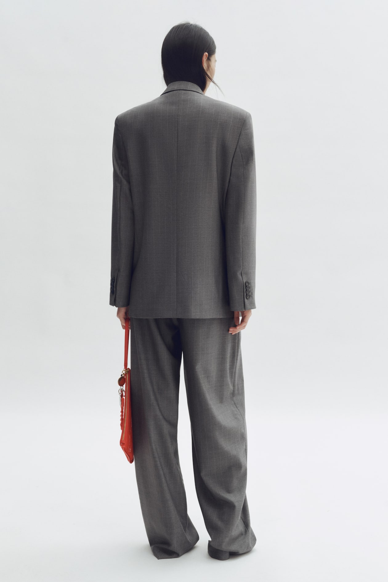 Double-Breasted Wool Blazer - image 4