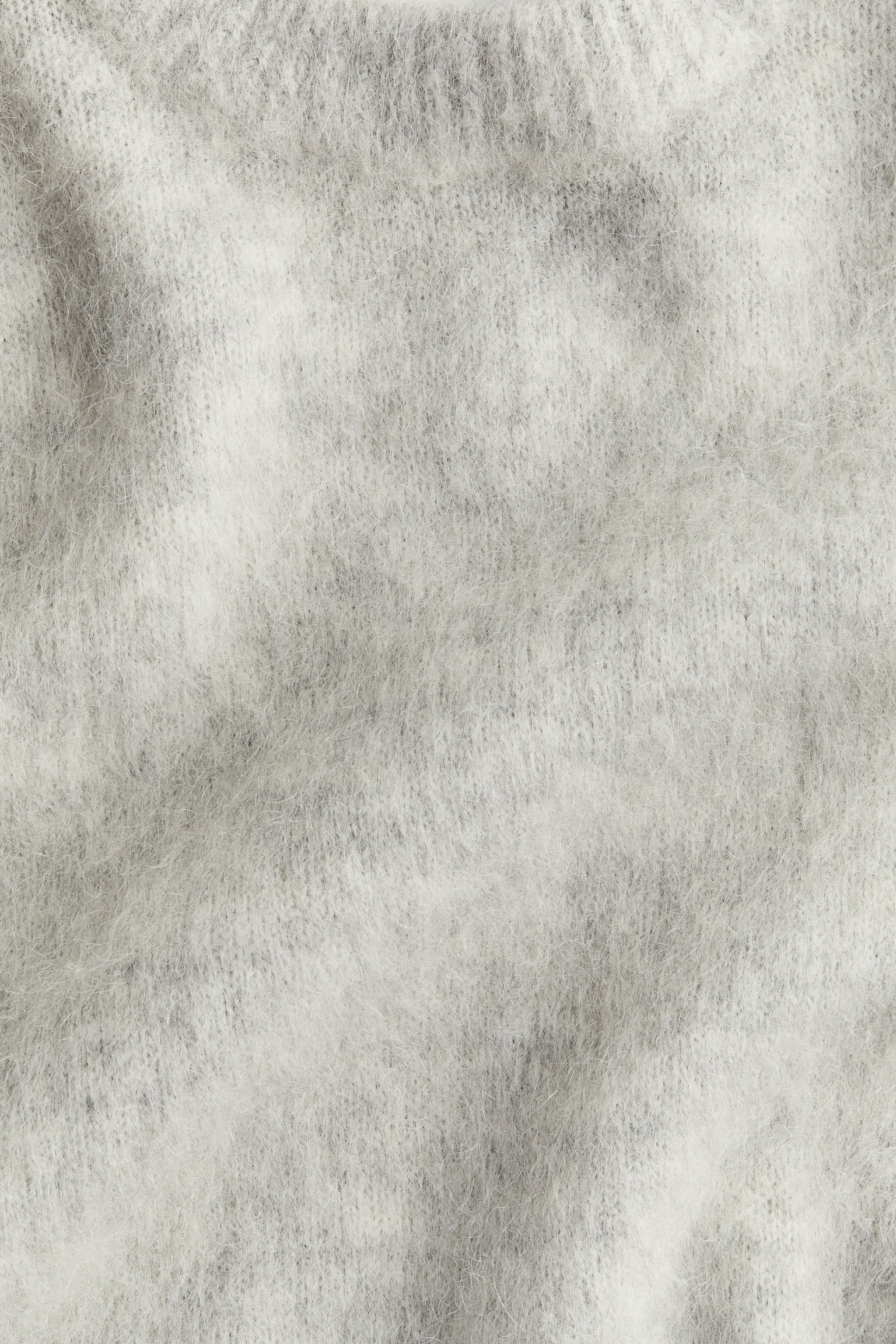 Oversized mohair-blend jumper - Light grey marl/Burgundy/Dark grey marl/Dark beige/Cream - 5