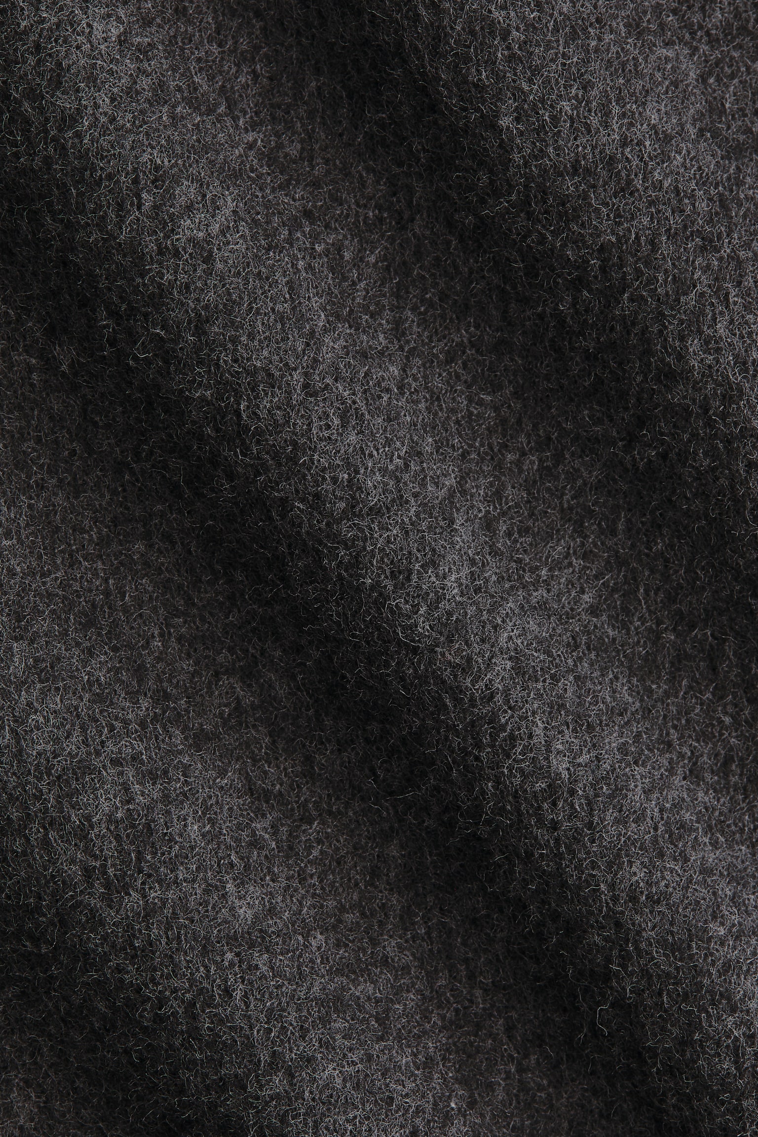 Flared knitted trousers - Dark grey - 2