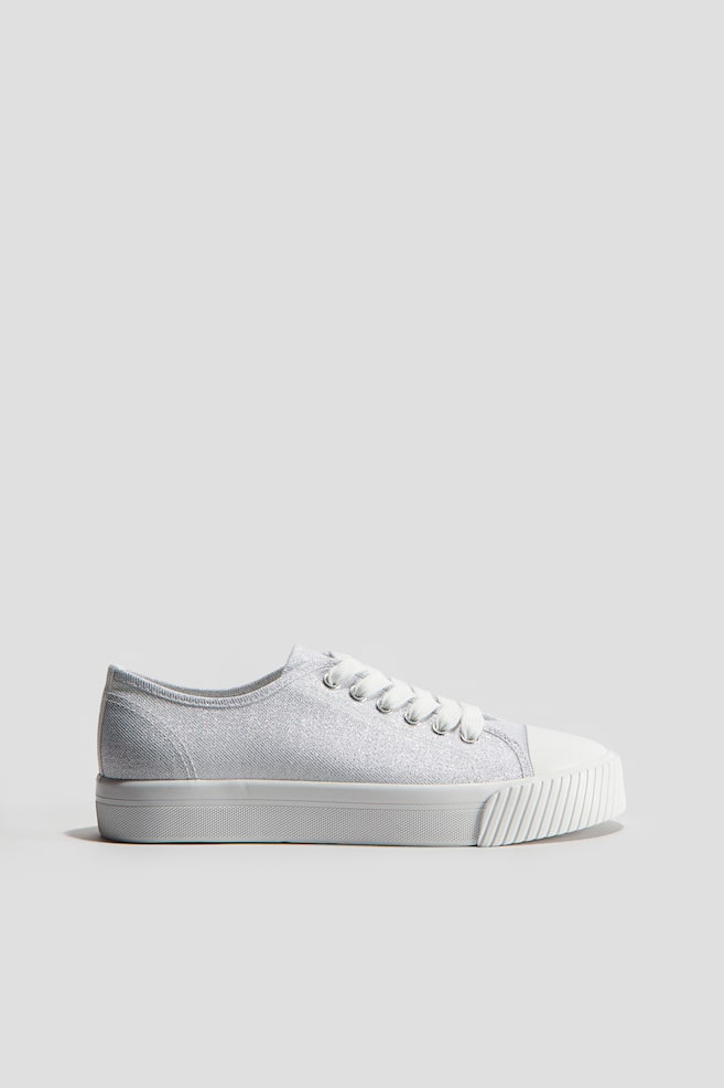 Sneakers scintillantes - Argenté - 1