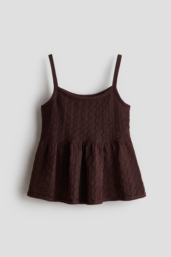 Детские топы H&M Pointelle-Knit Camisole Top