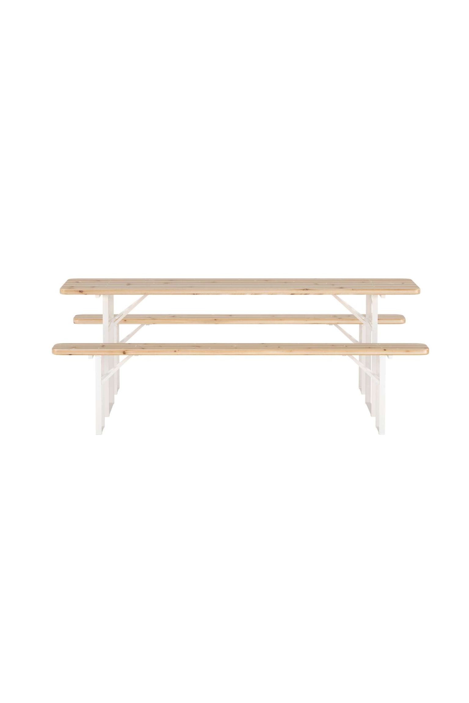 Conjunto De Comedor Guiness - Abeto, Natural - 1
