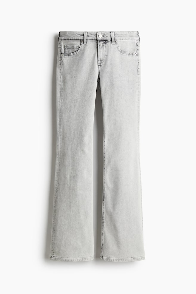 Flared Low Jeans - Light grey/Dark denim blue/Denim black/Denim blue/Dark denim blue/Light denim blue/Light denim blue/Washed grey/Denim grey/Light denim blue/Black/Washed out/Light denim blue/Light denim blue - 1
