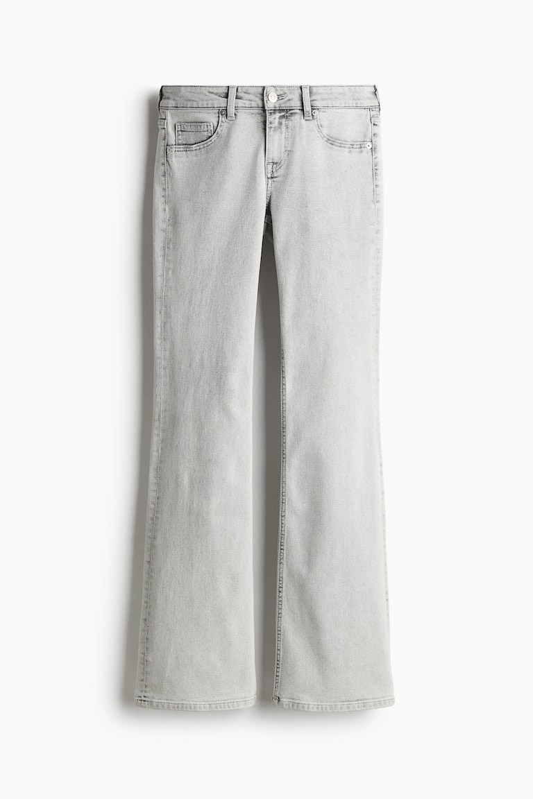 LM High Rise Stretch Vintage Flare w/ Raw Hem Jeans