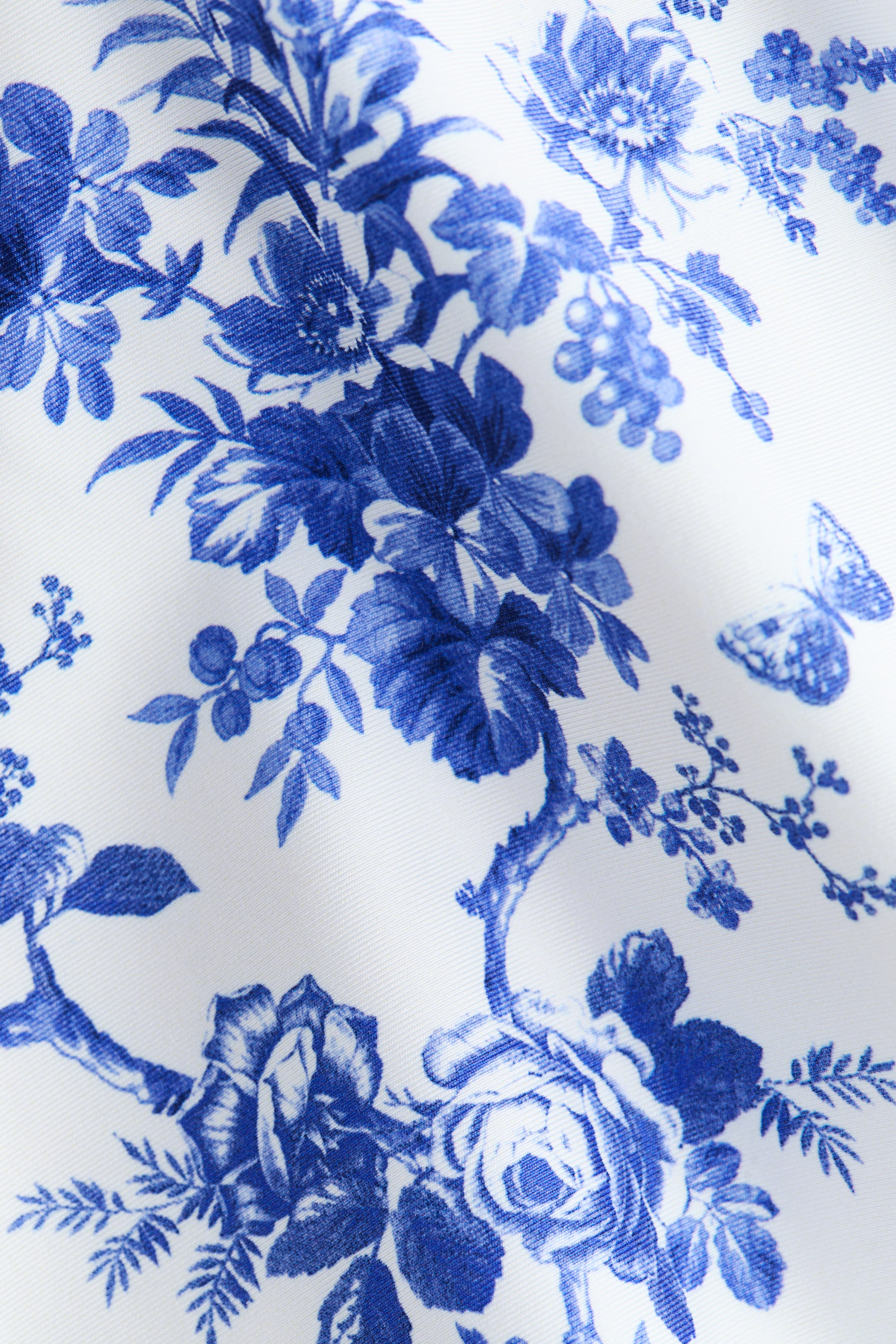 Ruffle-Trimmed Patterned Swimsuit