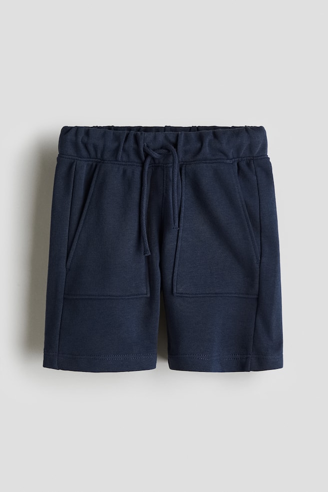 Sweatshorts - Navy blue - 1