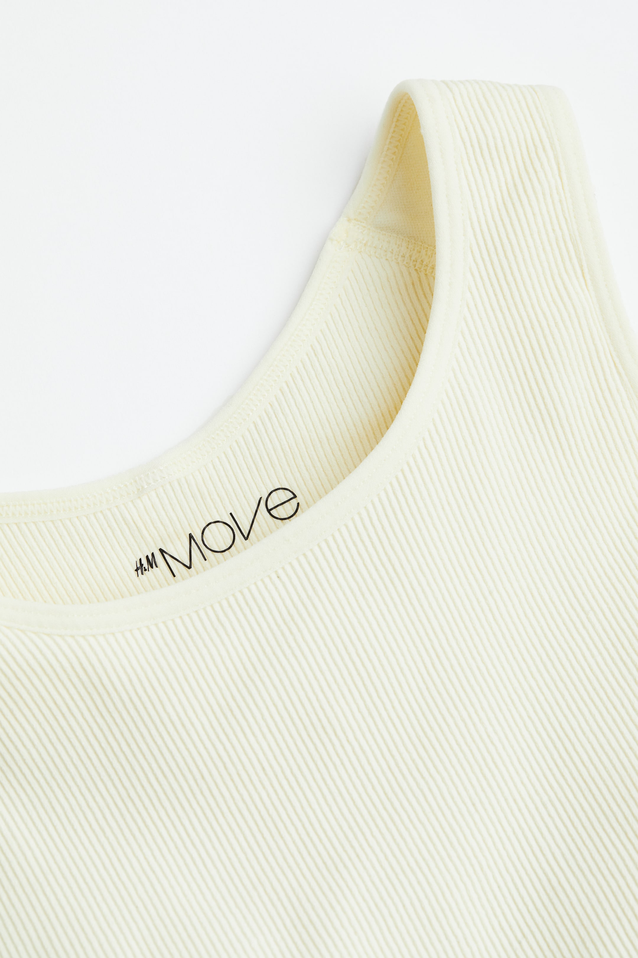 View larger image: Medium Support Sports Bra With DryMove™ - Cream - Ladies | H&M AU 2