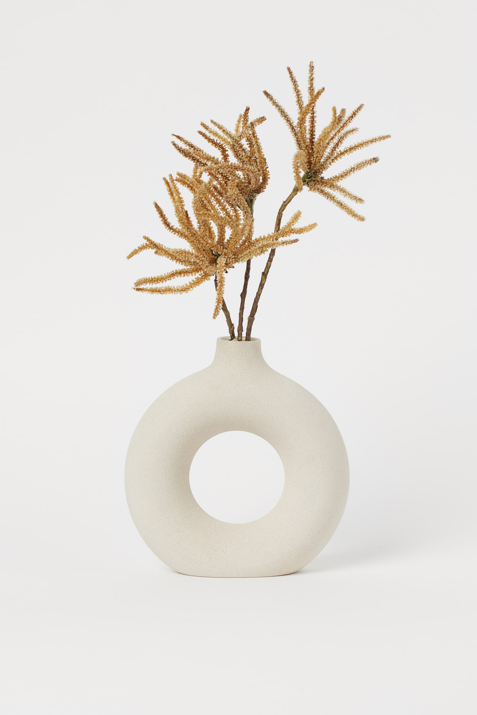 Ceramic vase - Light beige - 7