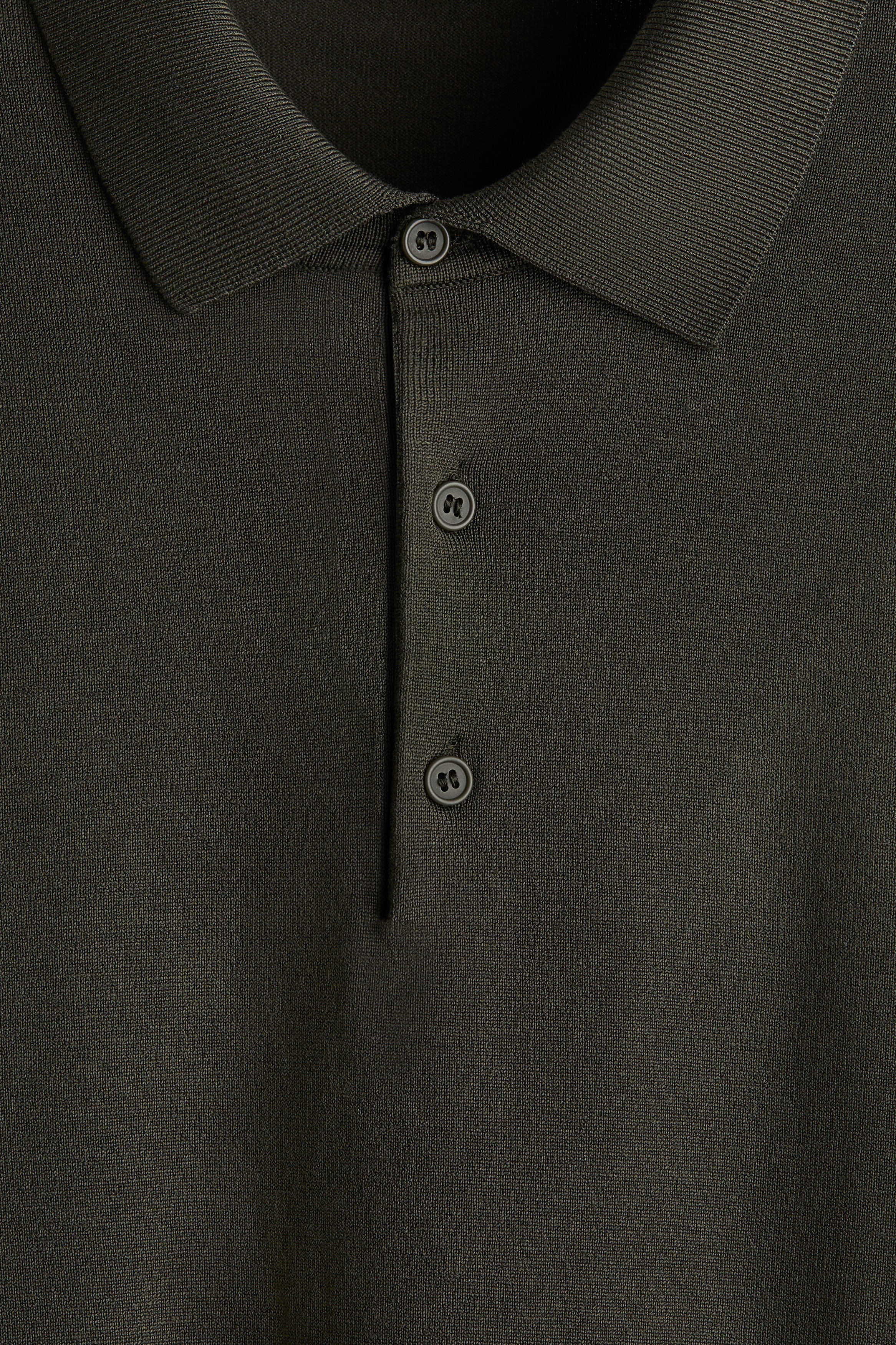 Regular Fit Fine-knit polo shirt