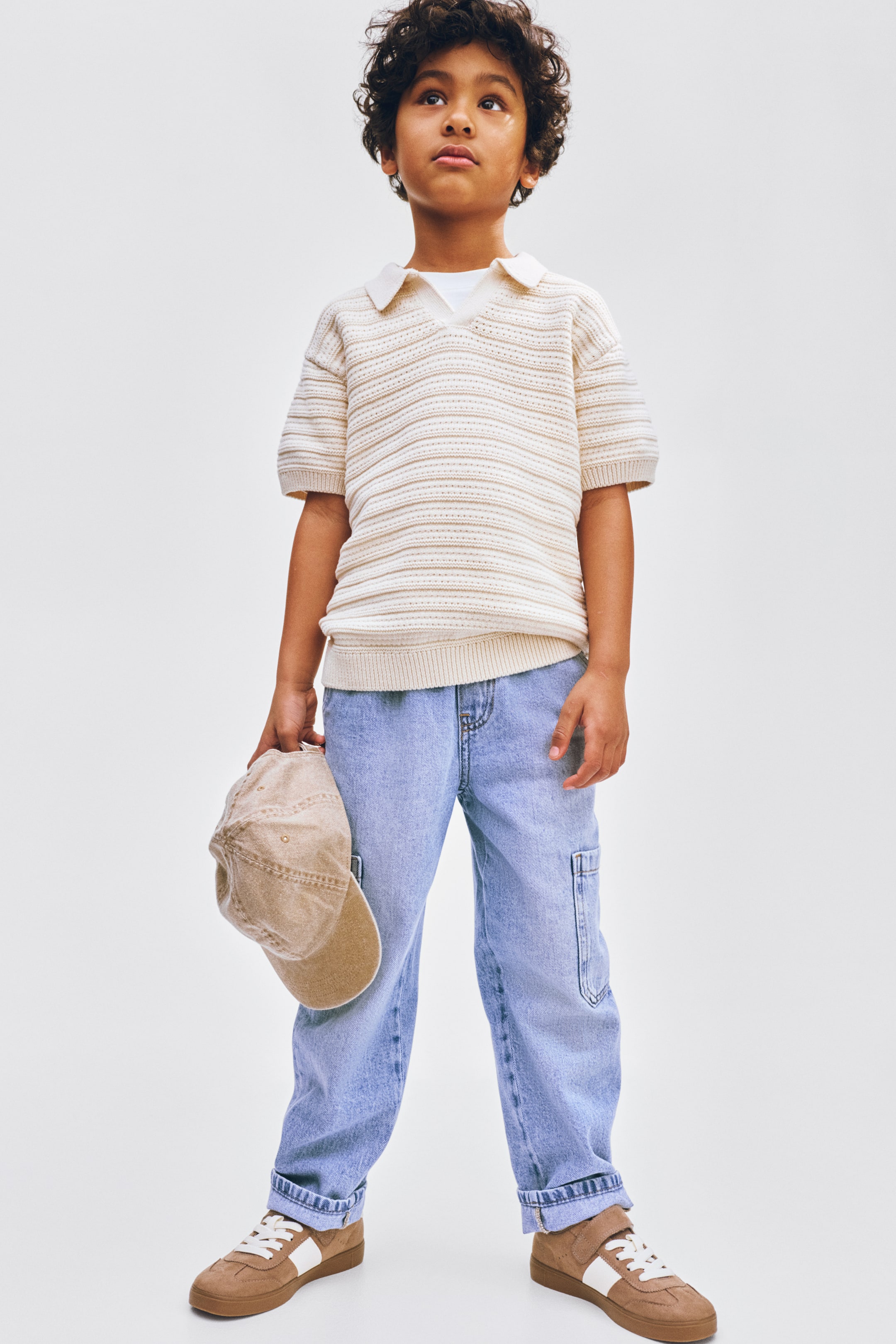 Knit Polo Shirt