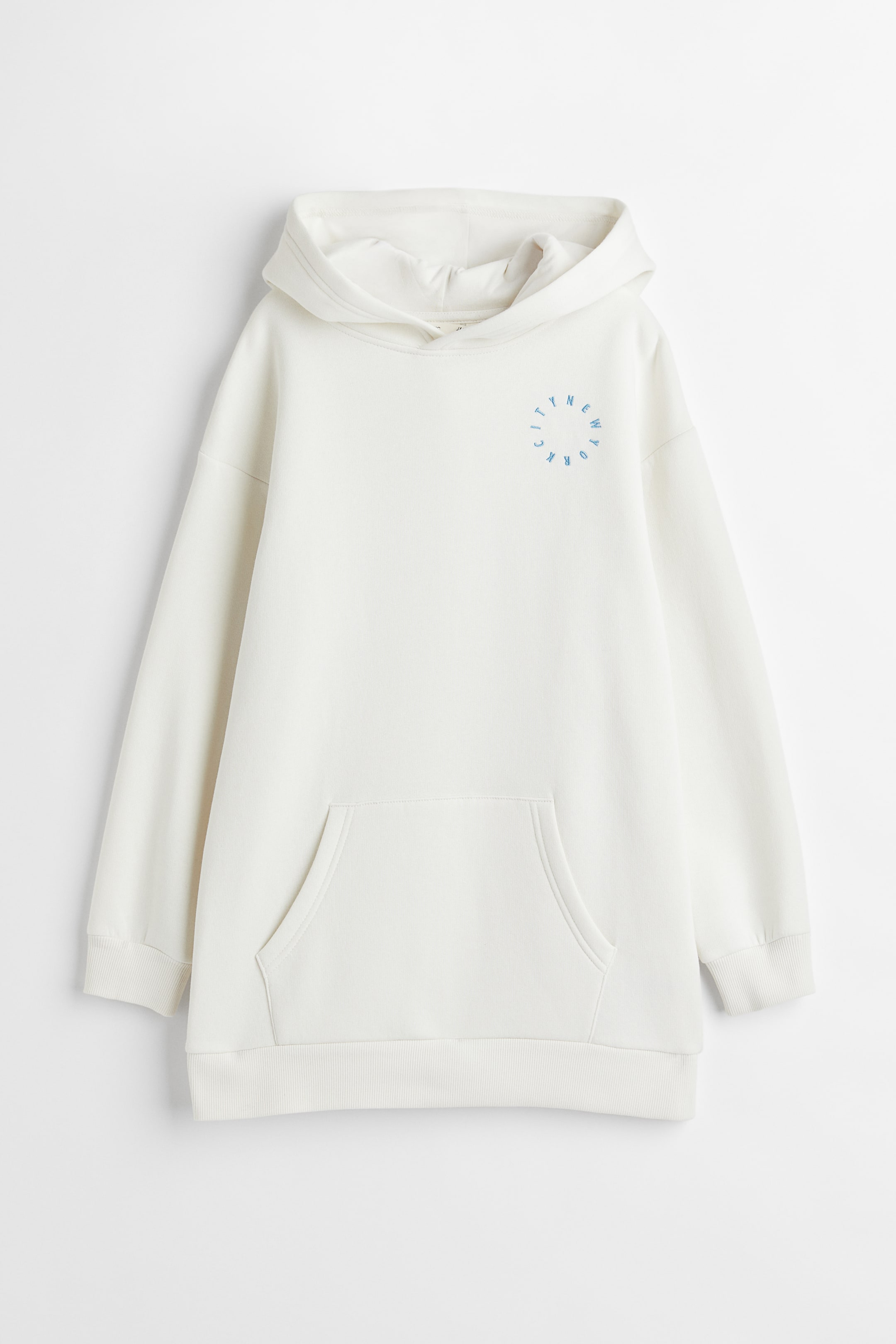 Abito lungo maxi in lino bianco con cappuccio e tasche, abito chemisier estivo minimalista a maniche corte, abito estivo ampio e sobrio - Italia