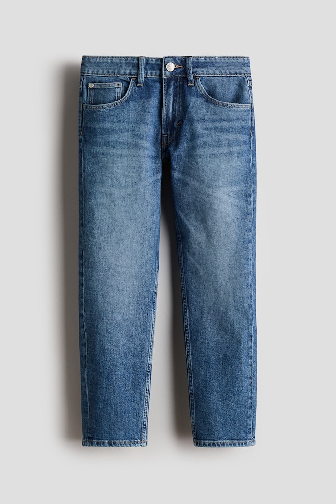 Relaxed Tapered Fit Jeans - Azul denim/Gris denim/Azul denim oscuro/Negro/Azul denim oscuro/Azul denim claro/Azul denim claro/Azul denim claro - 1
