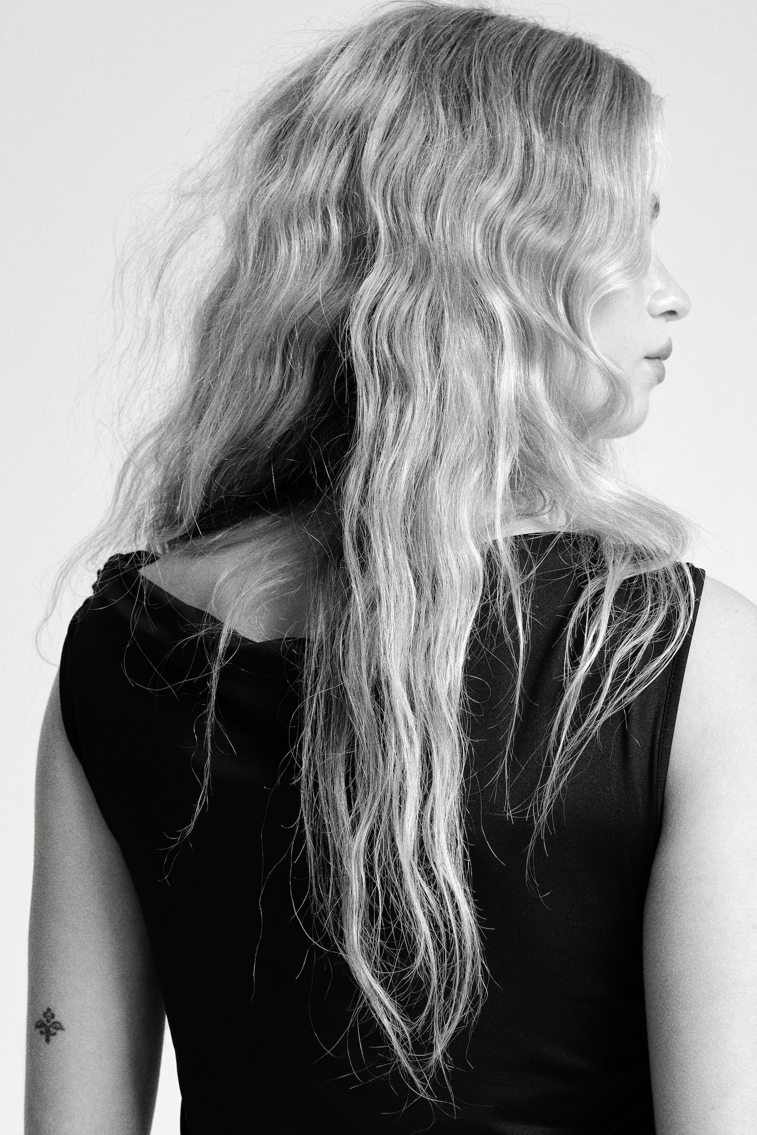 Draped one-shoulder dress - Black - 6