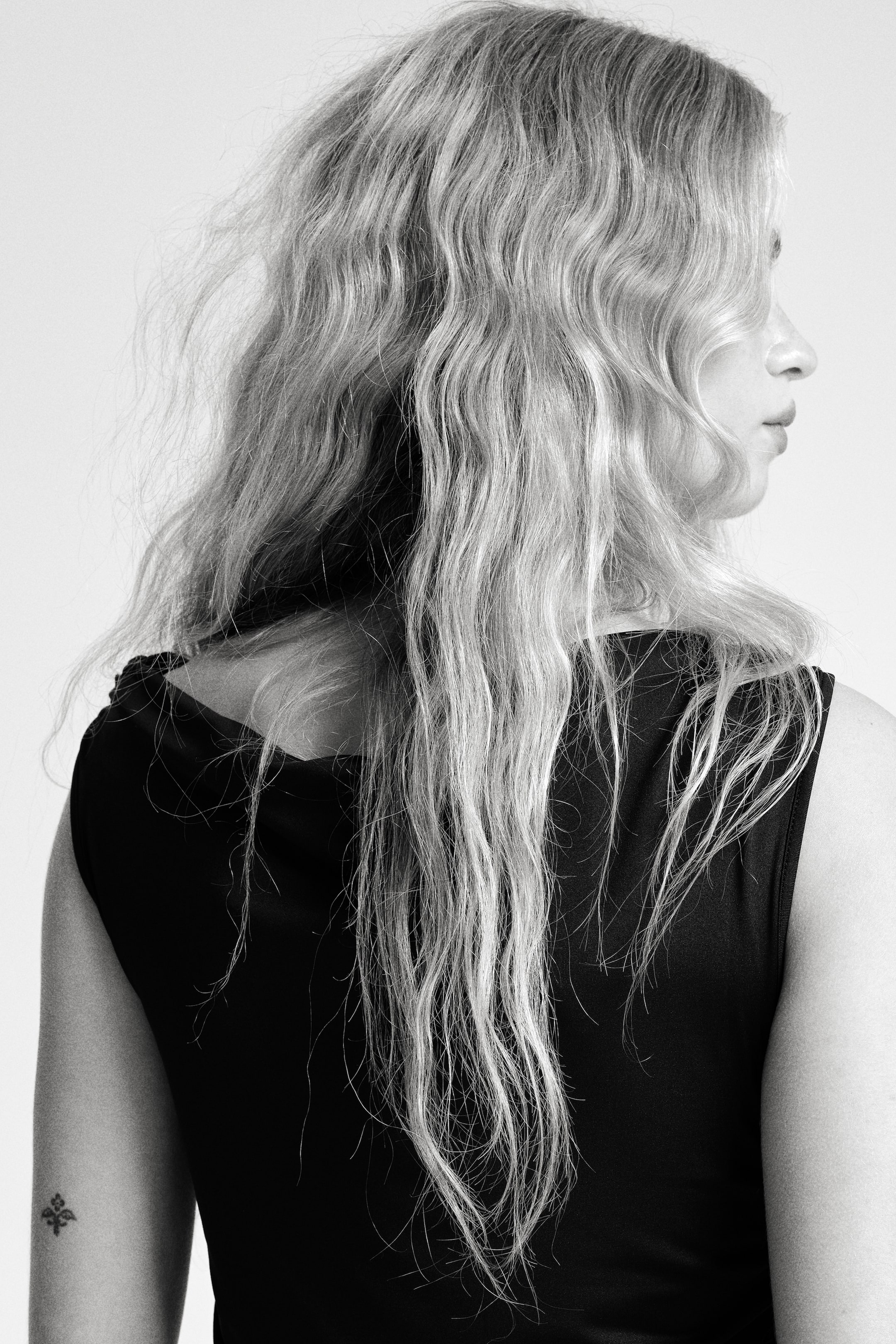 View larger image: Draped One-Shoulder Dress - Black - Ladies | H&M US 5