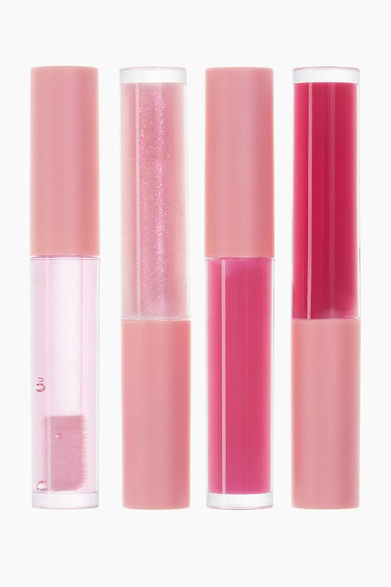 4 Pack Lip Glosses Pink Beauty All Handm Us