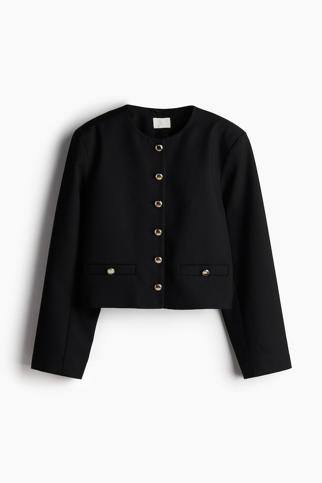 Veste courte - Noir - 1