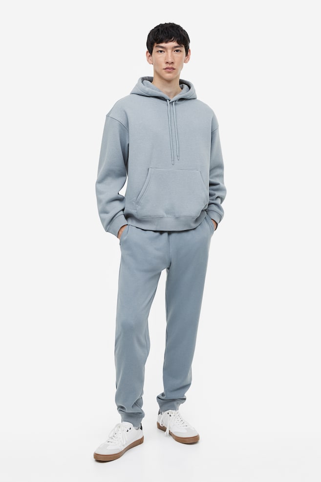 Relaxed Fit Hoodie - Grey/Black/White/Light grey marl/dc/dc/dc/dc/dc/dc/dc/dc/dc/dc/dc/dc/dc/dc - 4