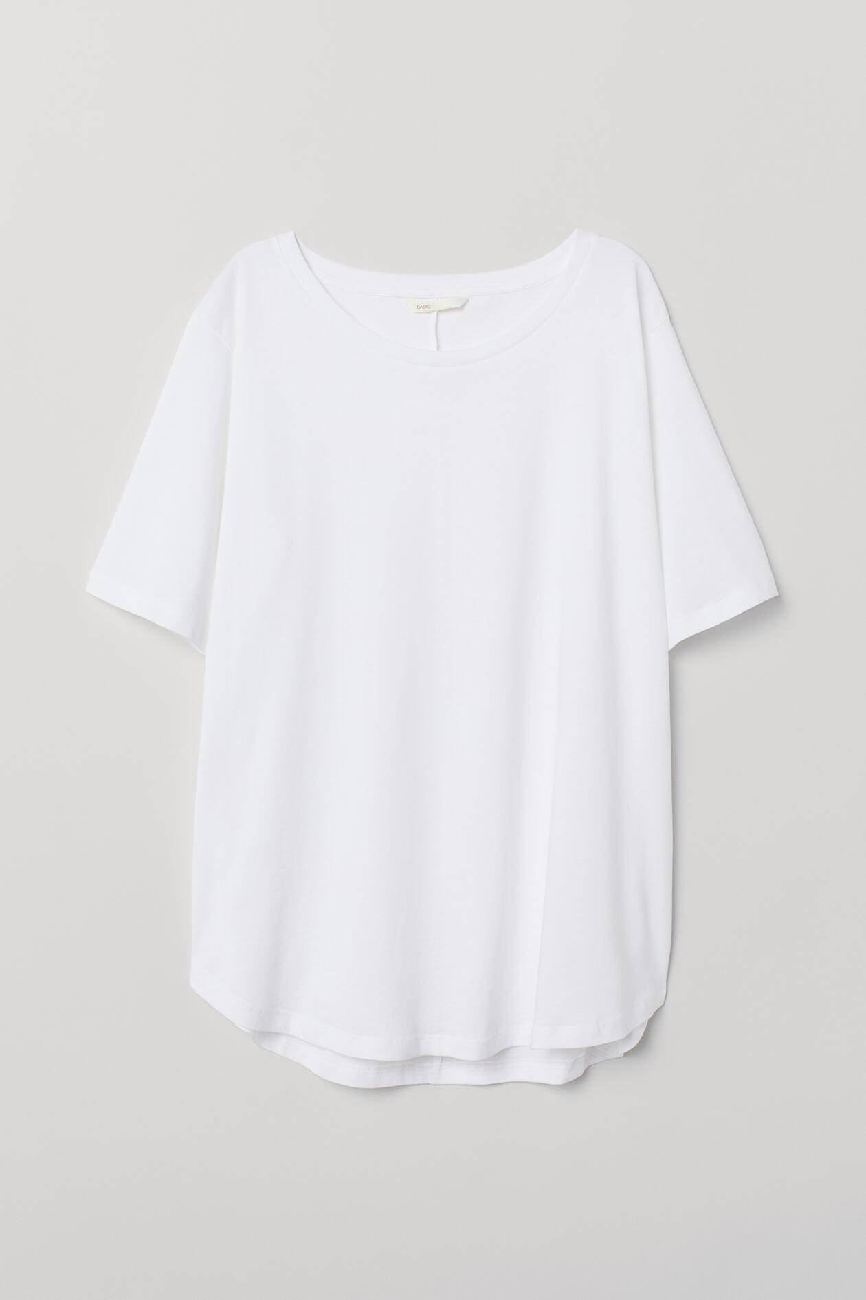 T-shirt - Short sleeve - White - Ladies | H&M GB