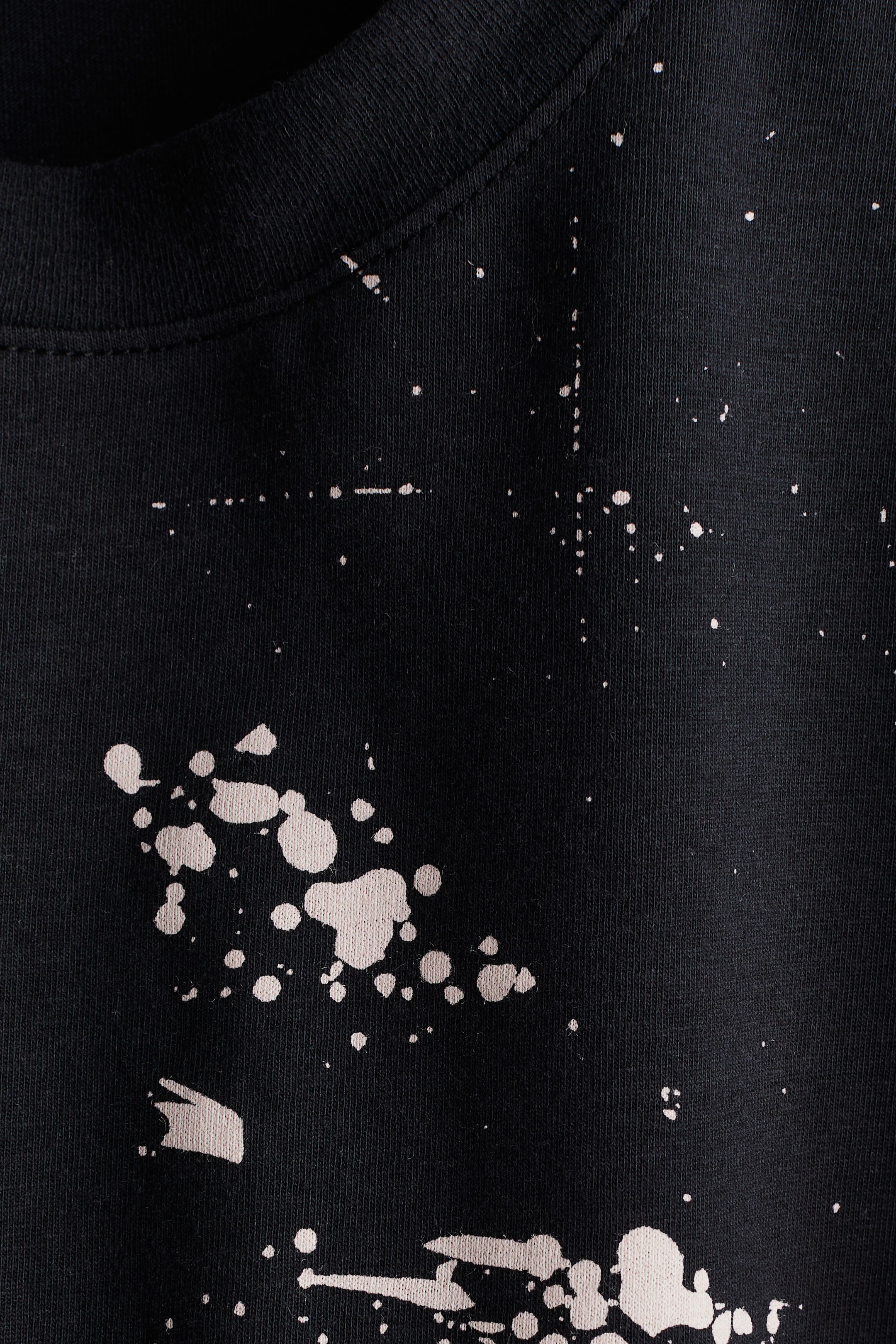 Printed cotton T-shirt