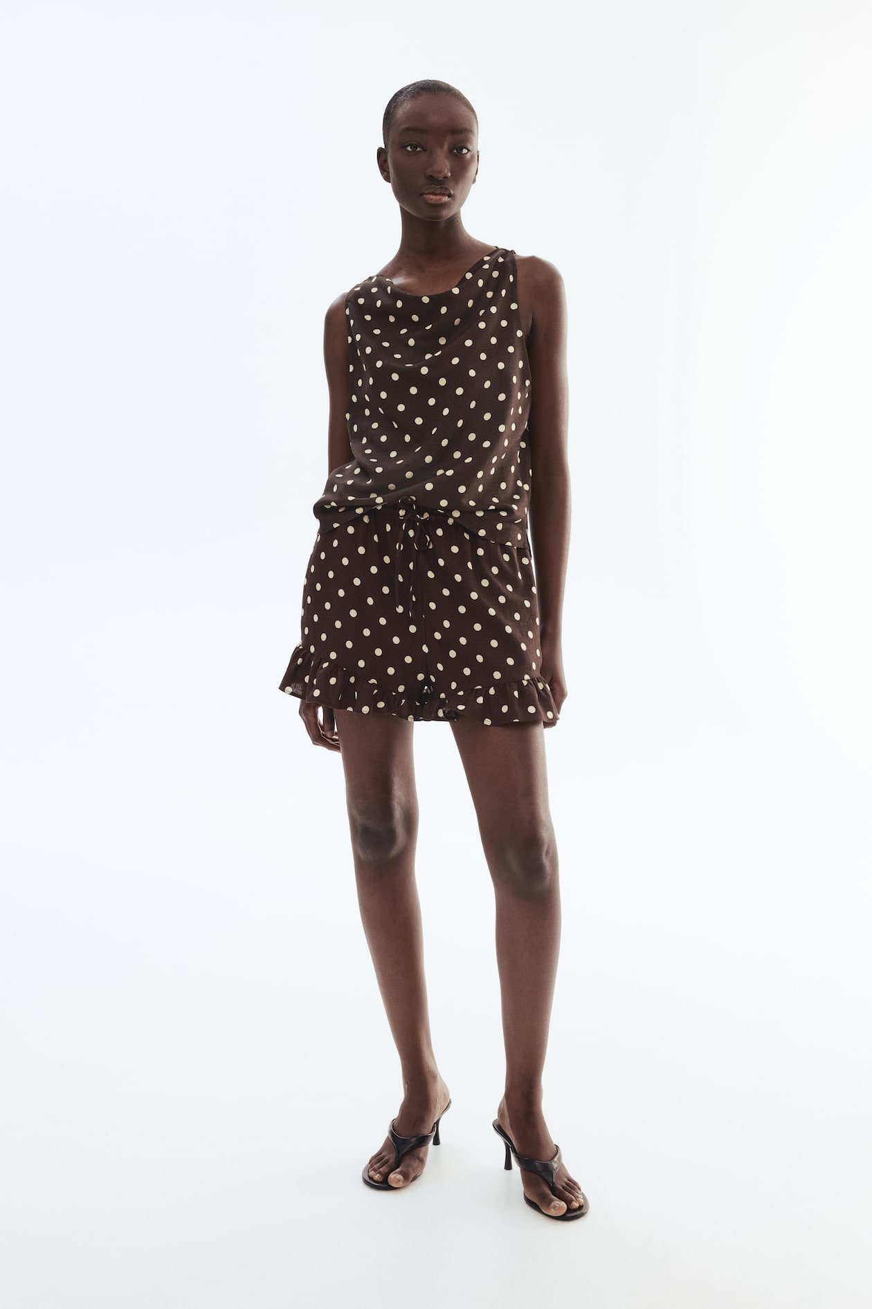 Linen-blend top - image 3