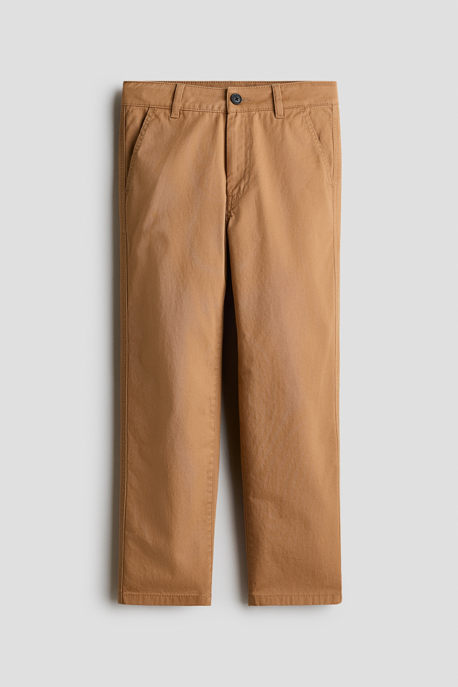 Cotton Chinos - Beige - 1