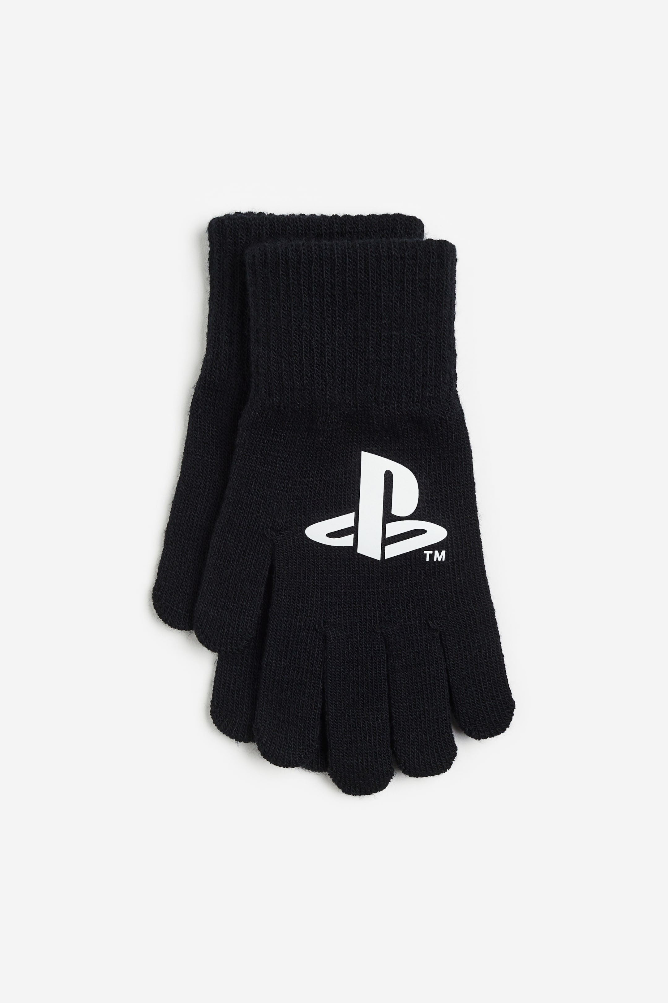 Print-motif Gloves