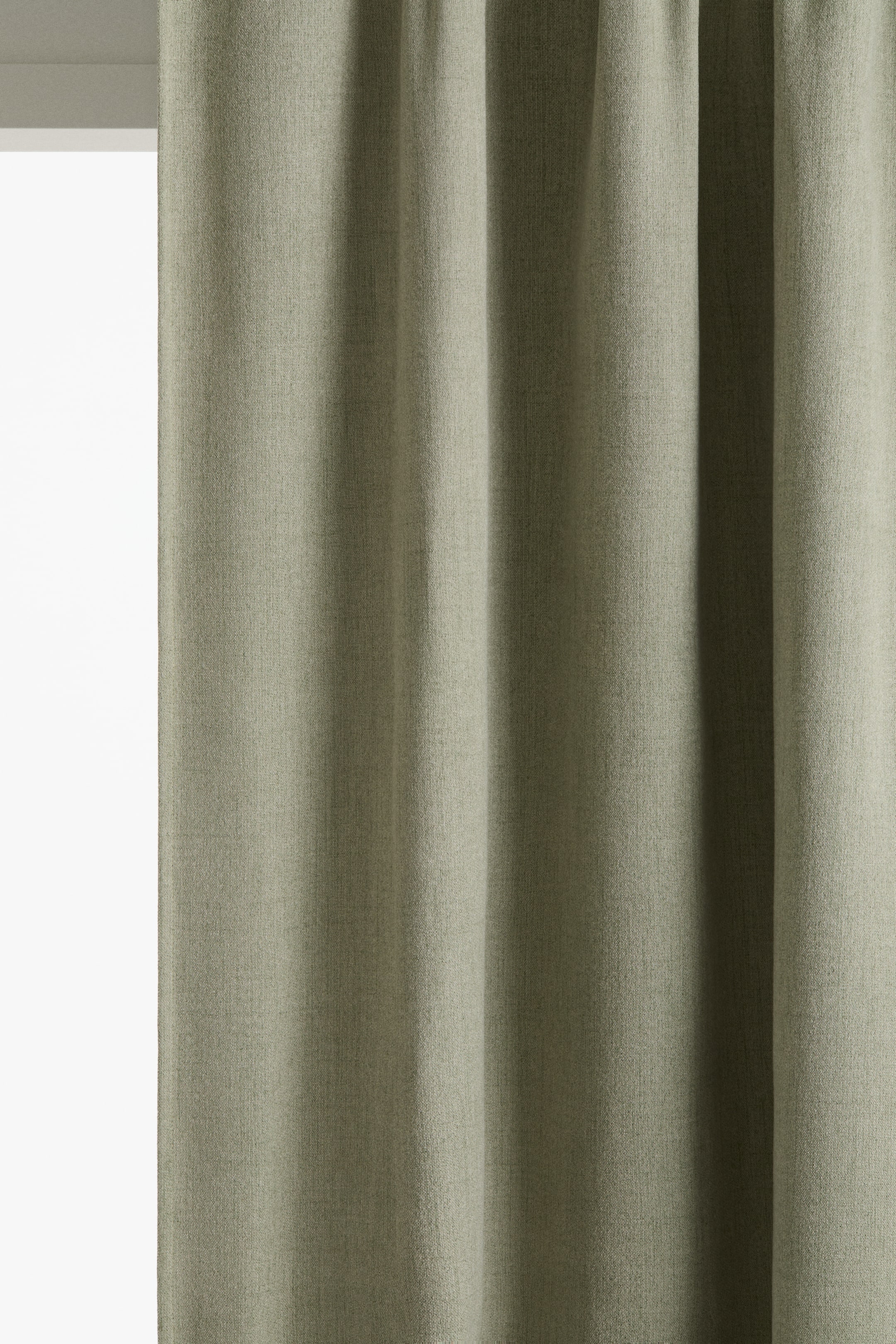 View larger image: 2-pack extra-long blackout curtain lengths - Sage green - Home All | H&M IN 1