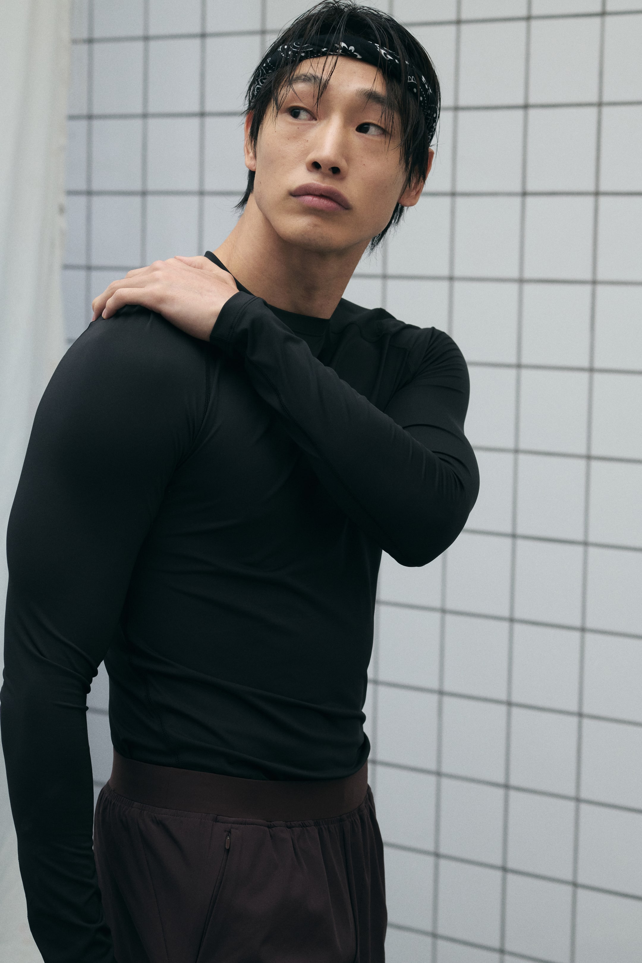 Voir une image plus grande: T-shirt de sport athlétique DryMove🅪 - Noir - HOMME | H&M CA 1