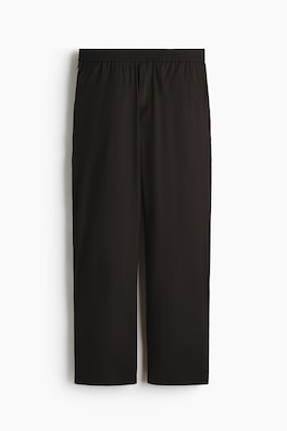 Byxa i linmix Easy-care Loose Fit