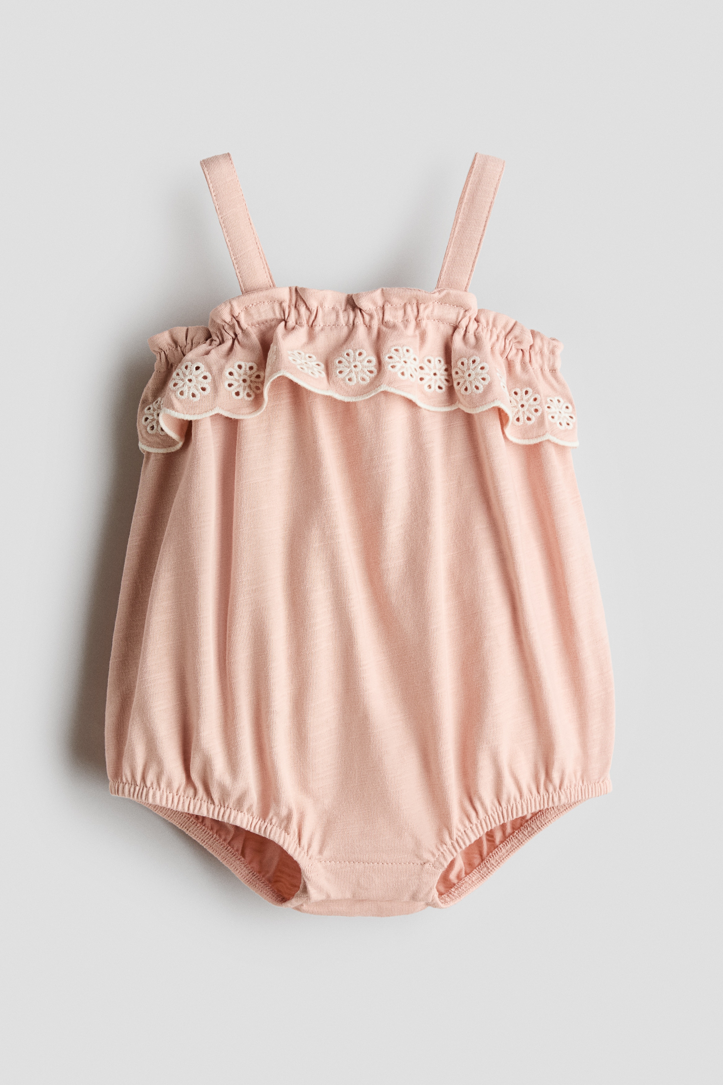 Cotton romper suitModel