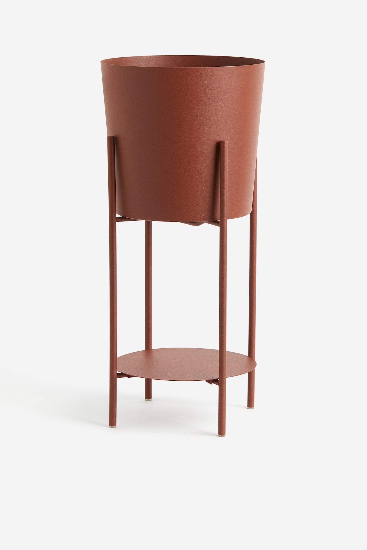 Large plant pot on a pedestal - Rust brown - Home All | H&M IE