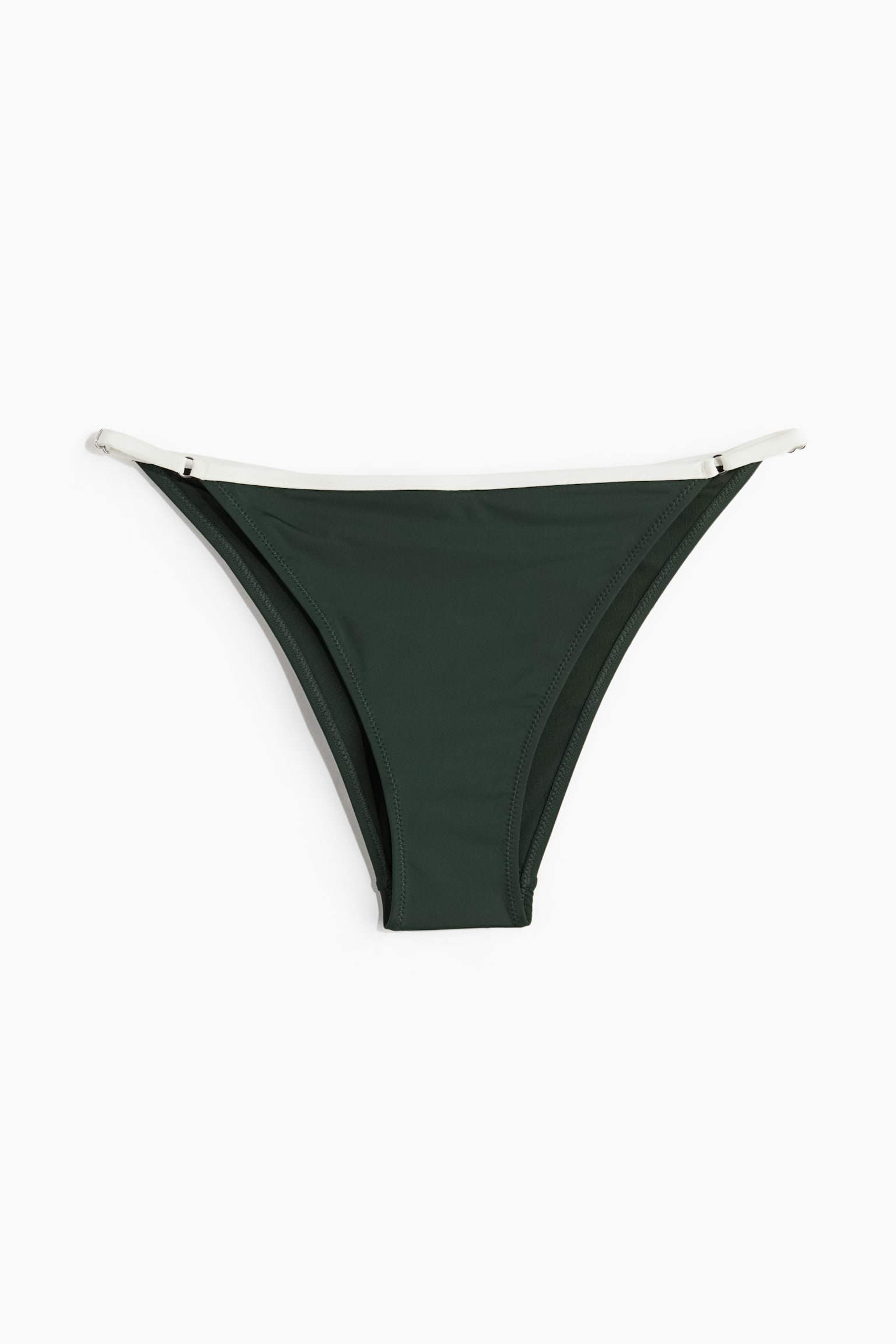 Cheeky Tanga bikini bottoms - Dark green/Green/Floral - 2