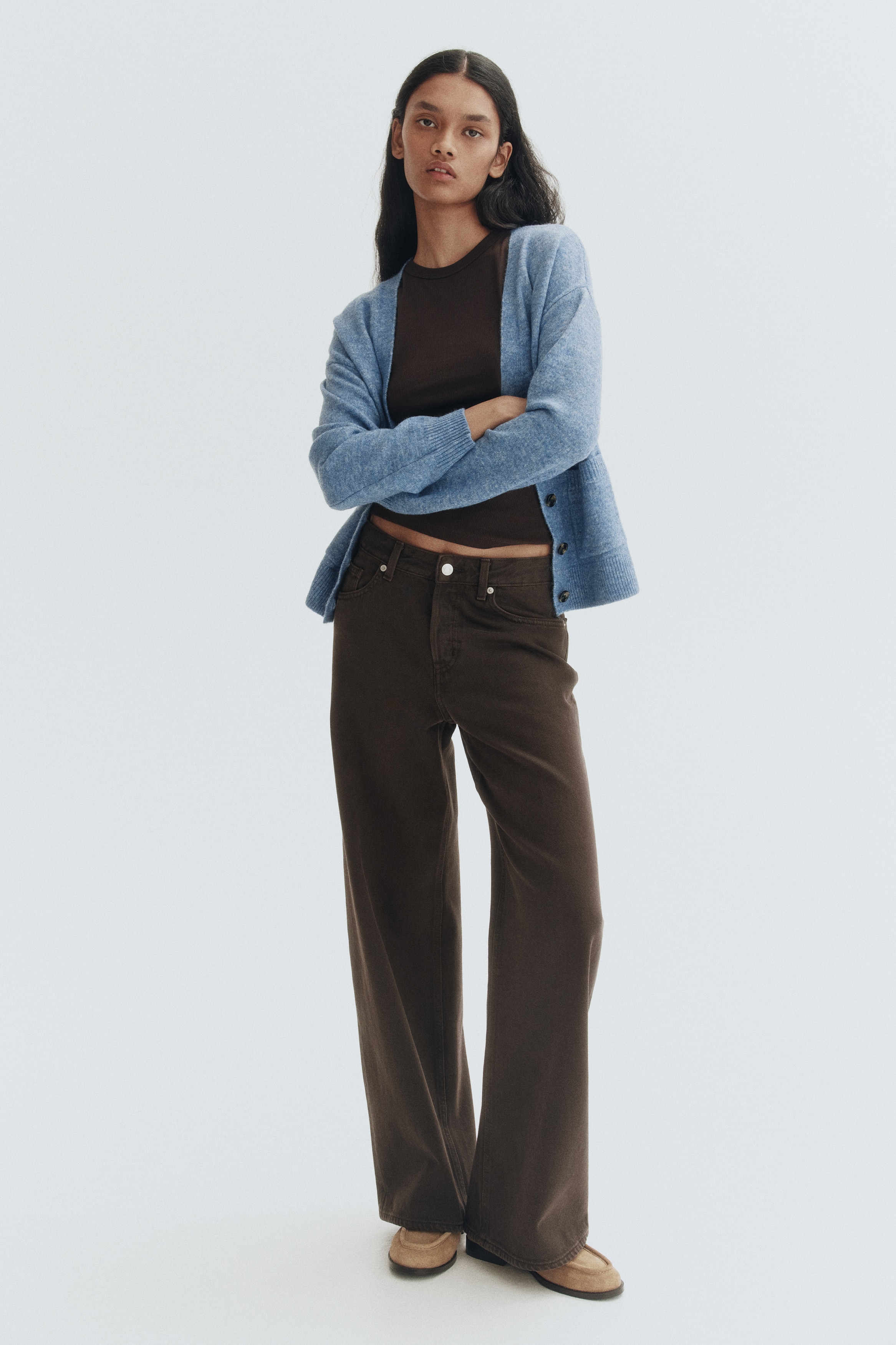 Loose-fit cardigan