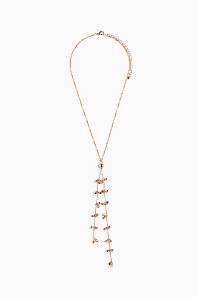 Long Necklace - Gold-colored - 1