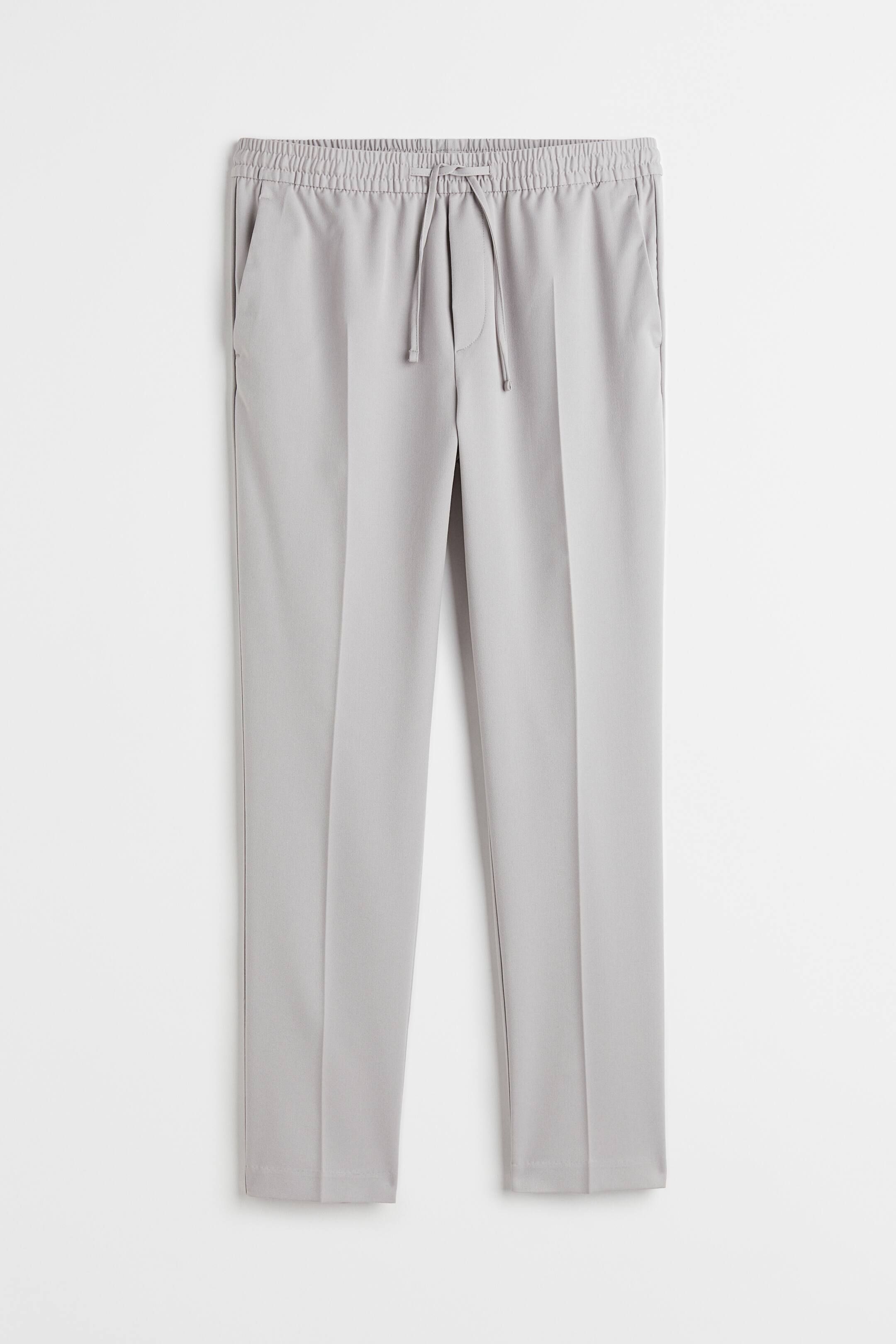 הצגת תמונה גדולה יותר: מכנסי טרנינג Slim Fit - אפור בהיר - Men | H&M IL 1