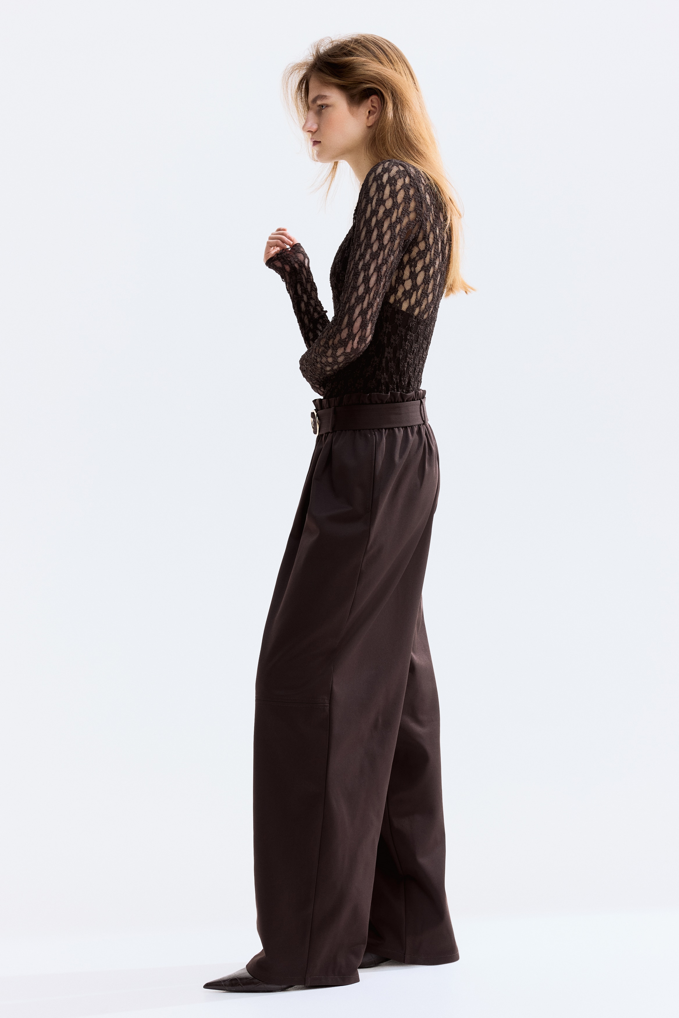 Paperbag Pants | High Waist Paperbag Pants | H&M US