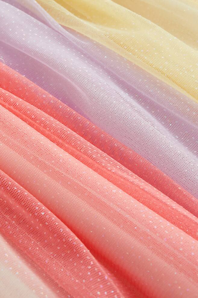 Glittery tulle skirt - Pink/Glittery - 2