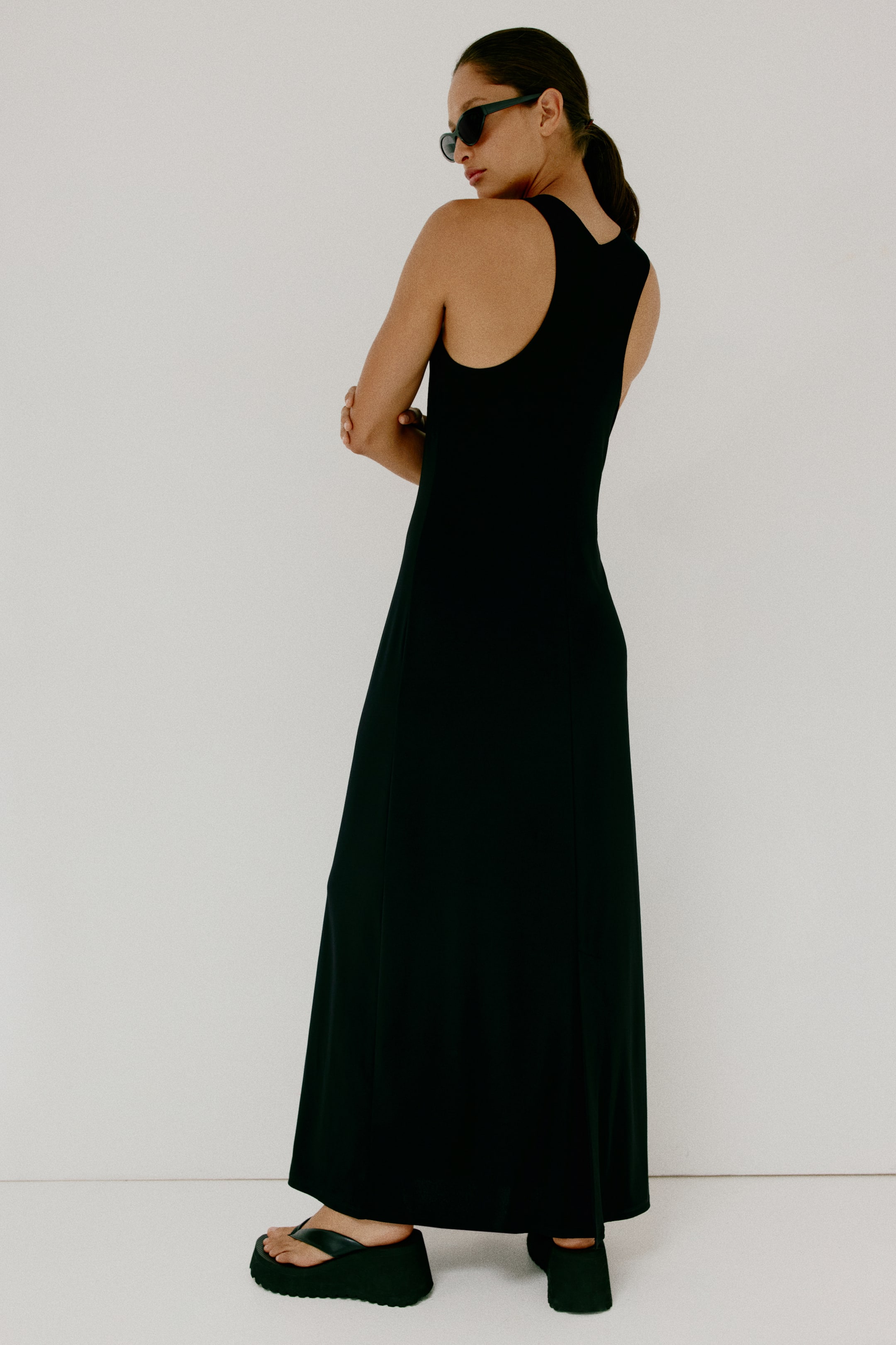 Sleeveless Jersey Dress