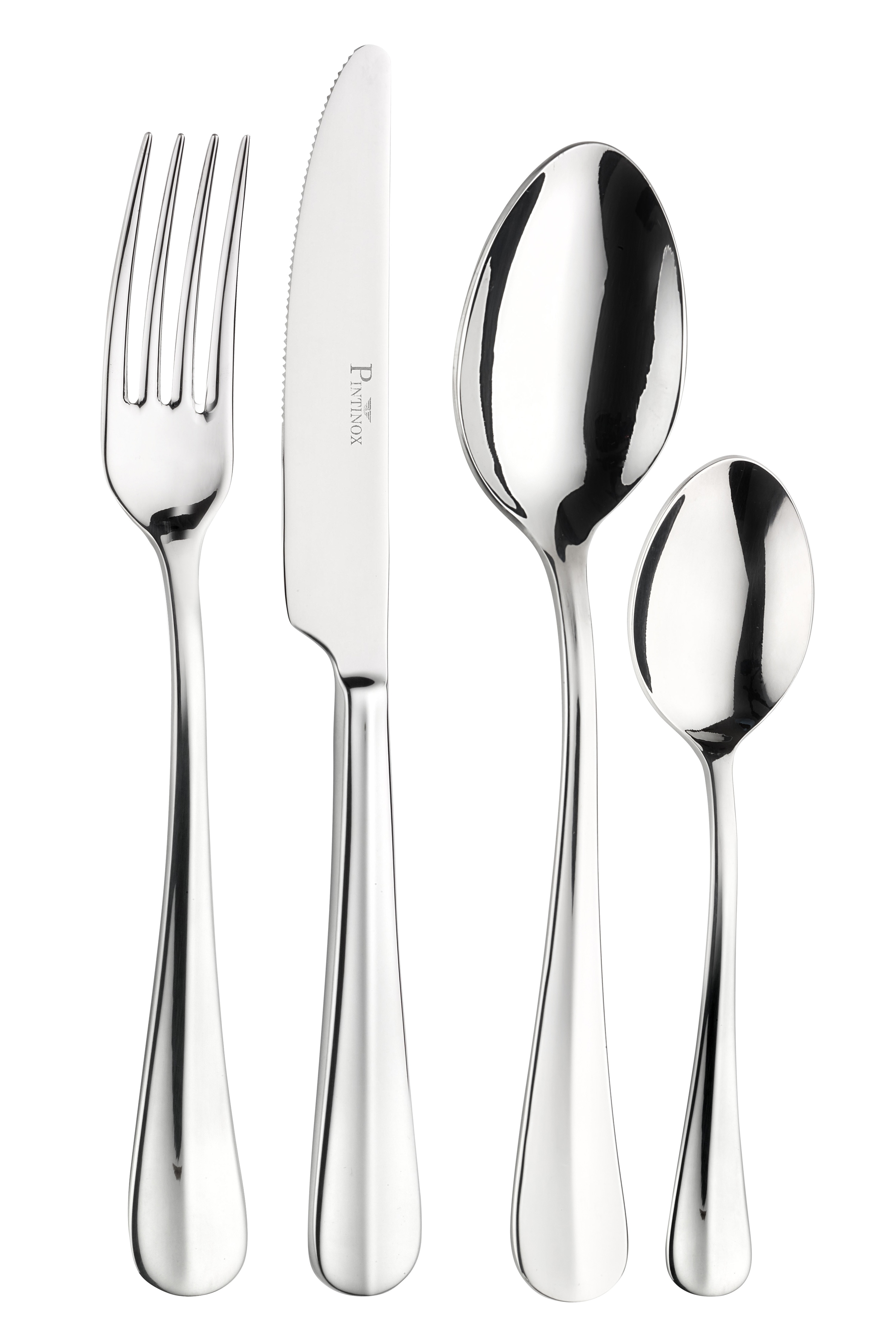 Pintinox - Set 16 Pièces Capitolium - Acier poli miroir