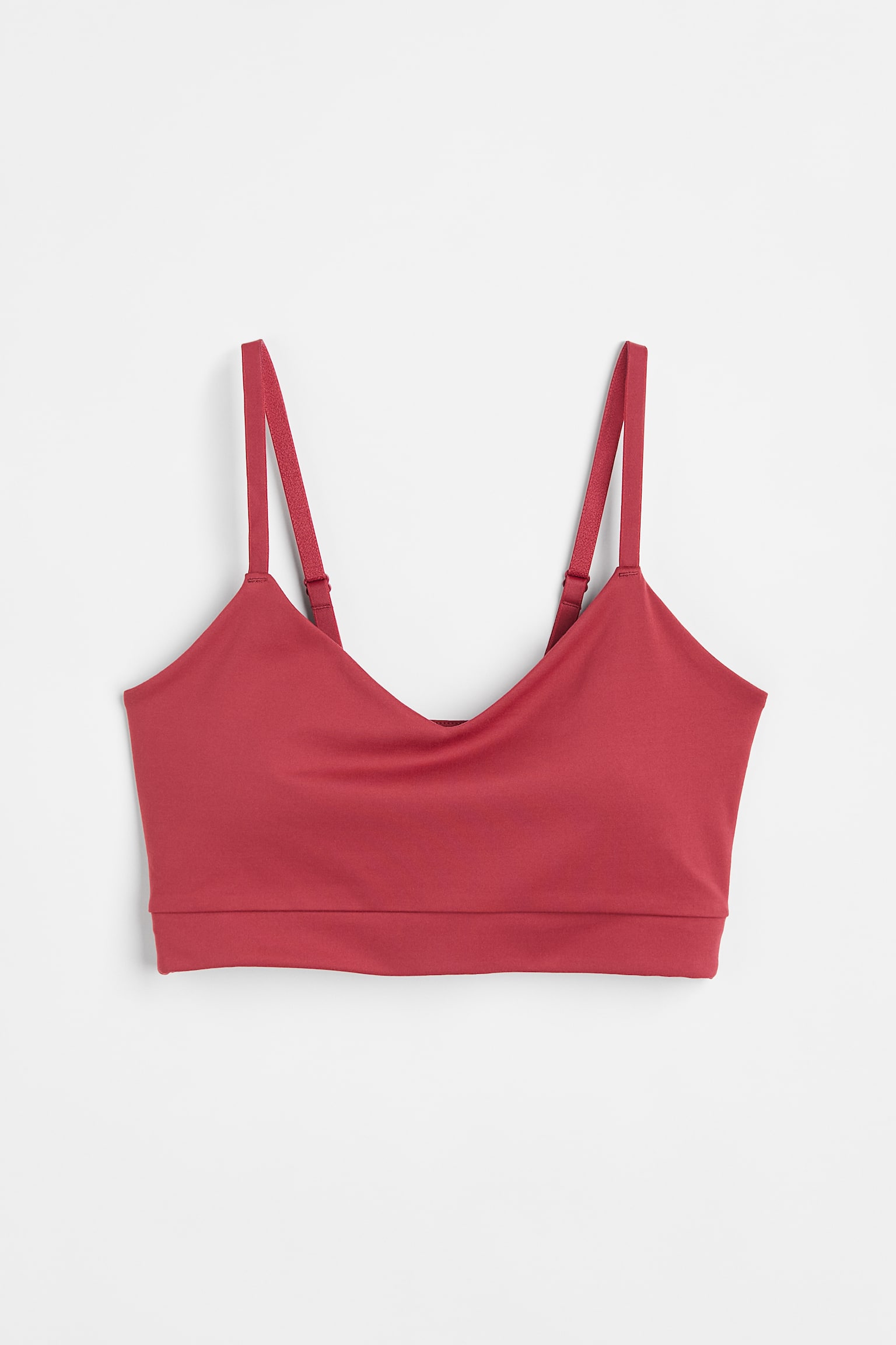 Light Support Sports Bras - Red/Dark khaki green/Black/Pink/Light brown - 1