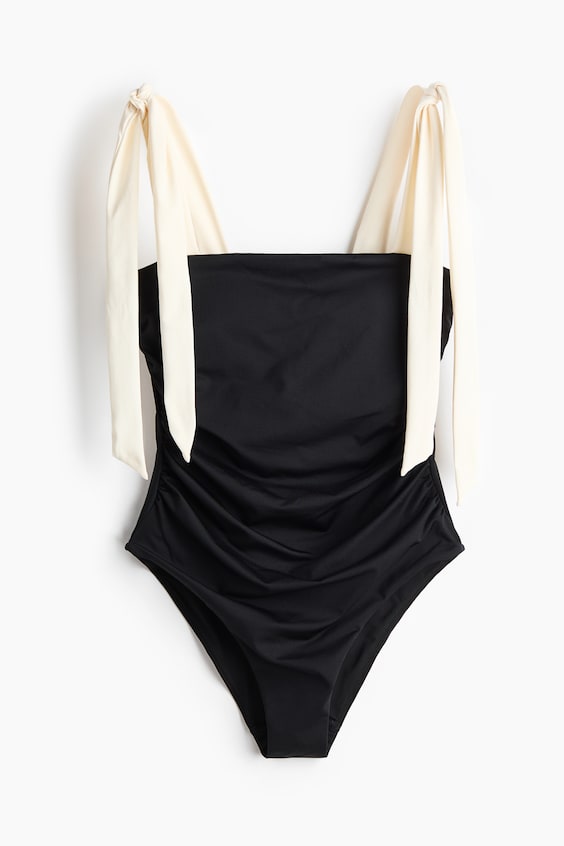 Женский купальник H&M Padded-Cup с завязками на плечах