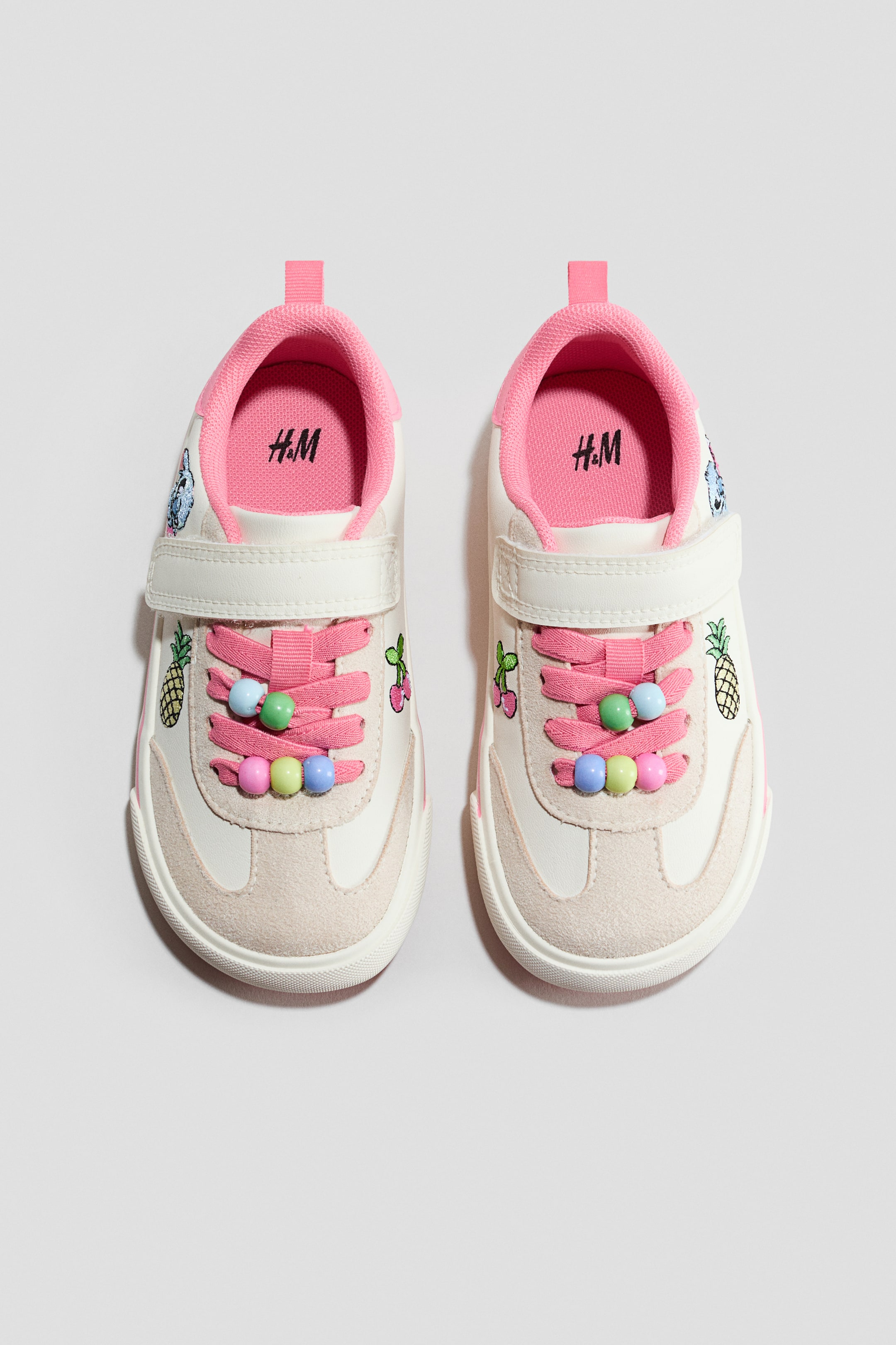 Детские кроссовки H&M Appliquéd Barefoot Sneakers — фото 2