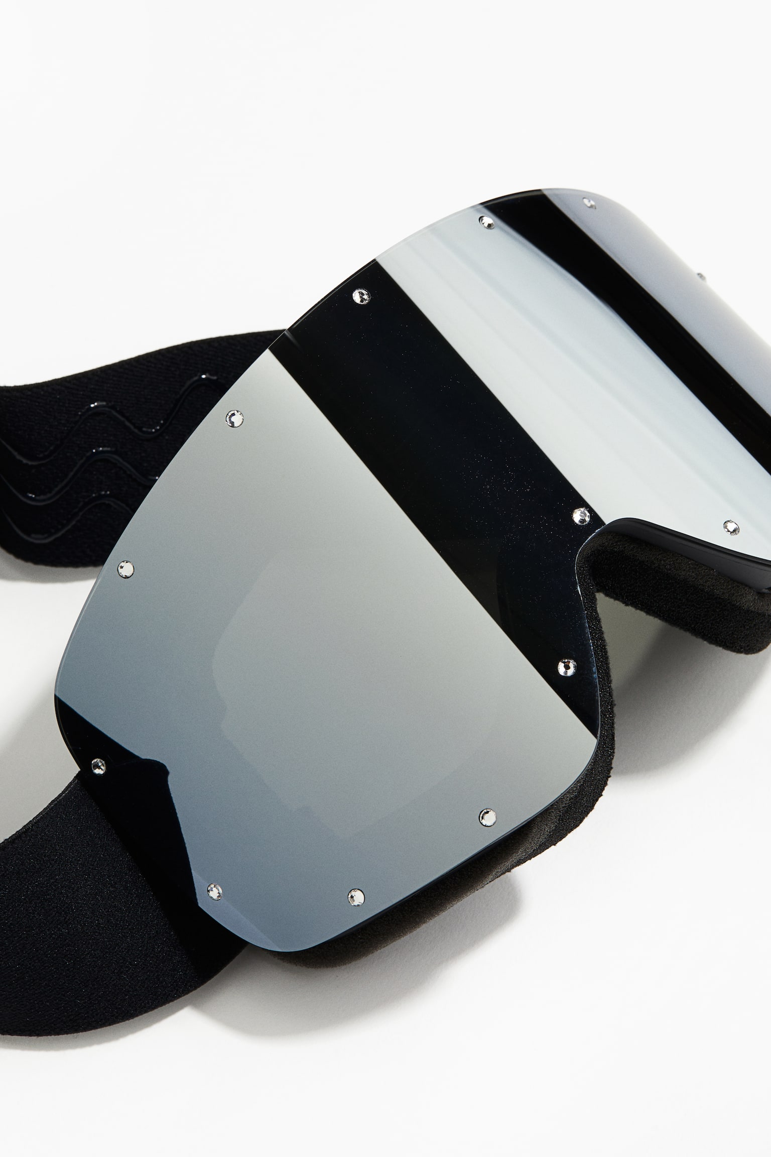 Embellished ski goggles - Black - 3