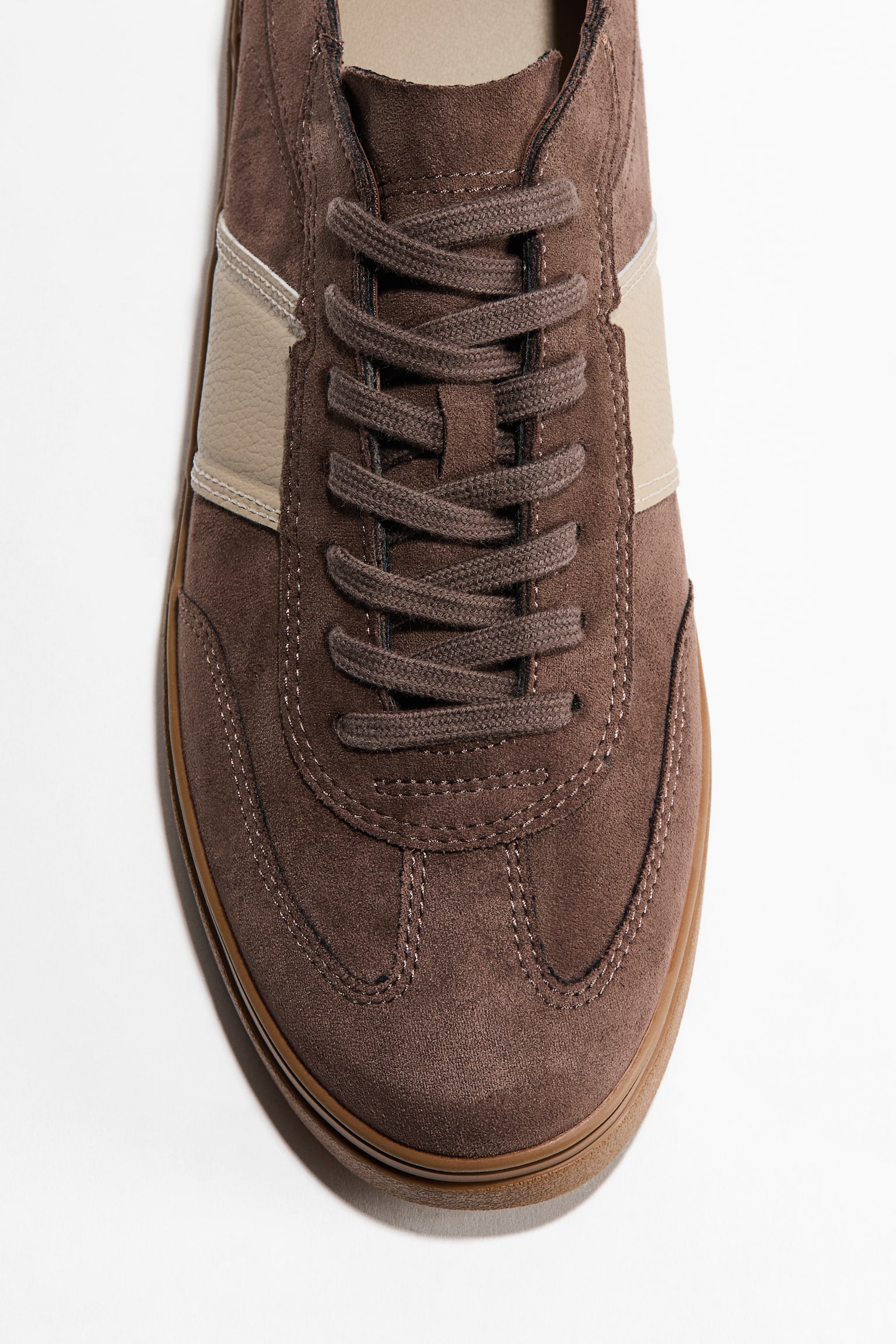 Trainers - Brown/Colour block/White - 3
