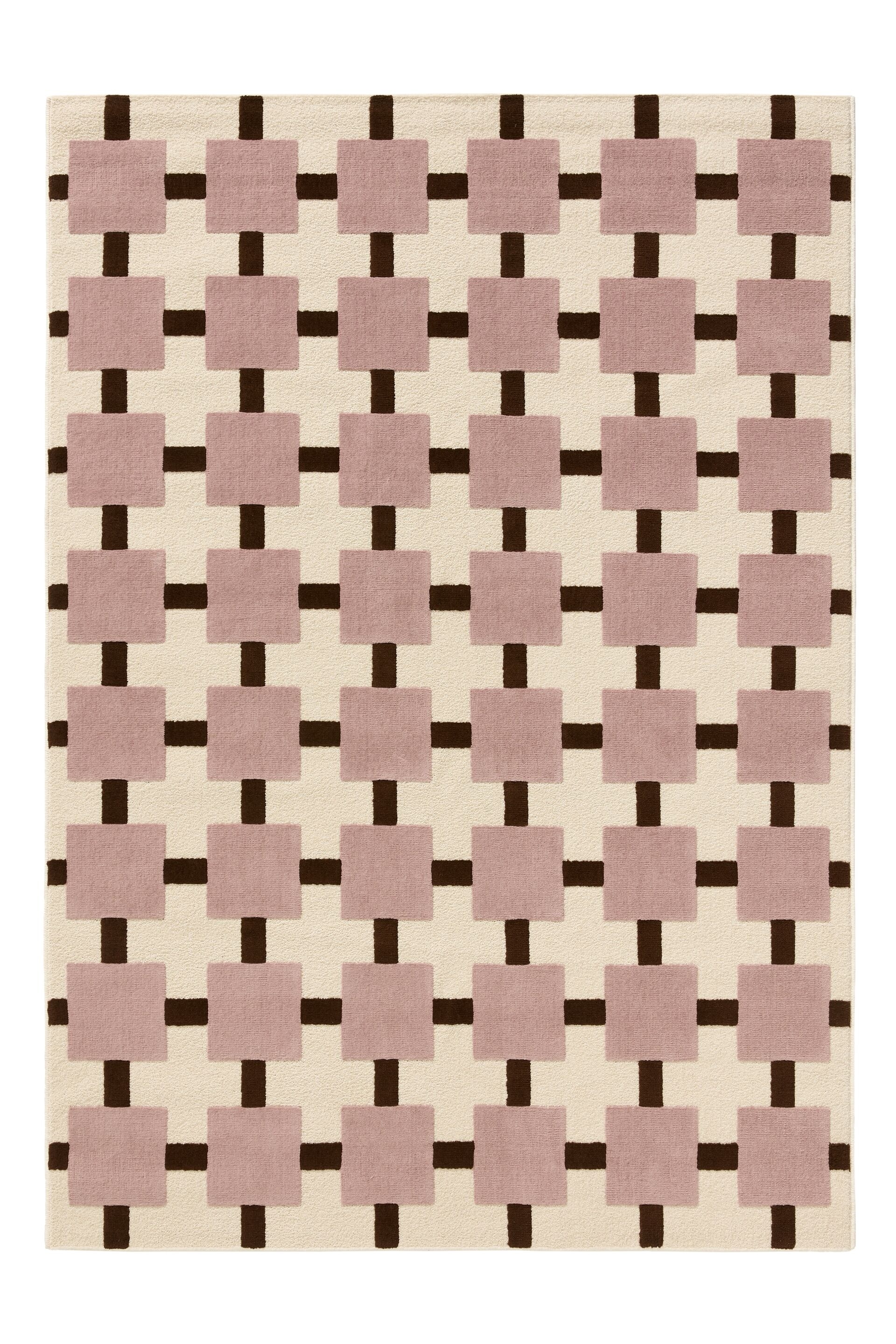 Tapis Cini - Beige/rose/Beige/jaune
