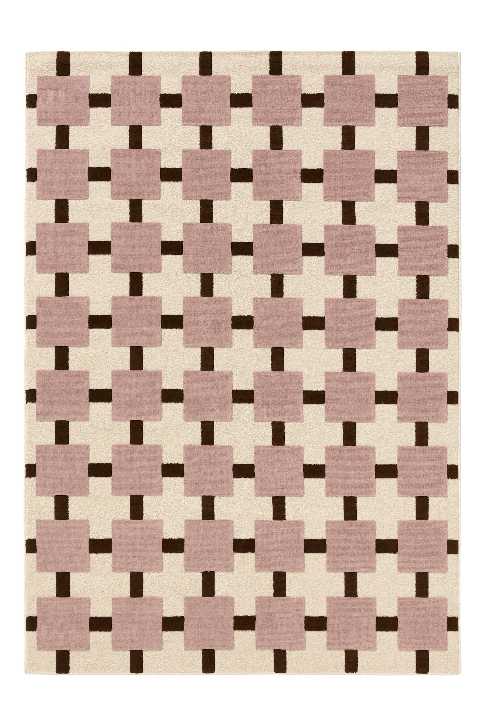 Tappeto Cini - Beige/rosa - 1
